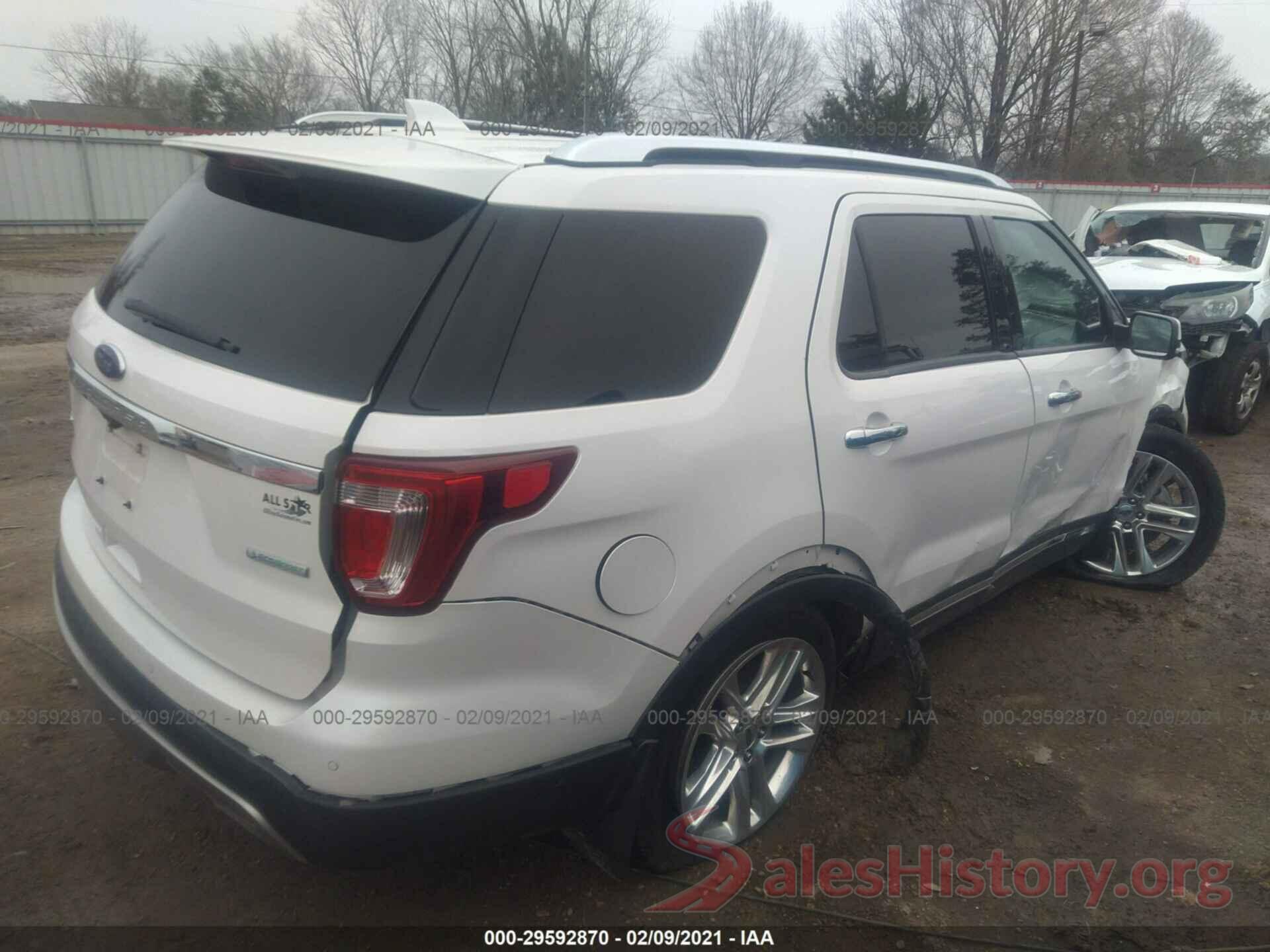 1FM5K7FH1HGA26031 2017 FORD EXPLORER