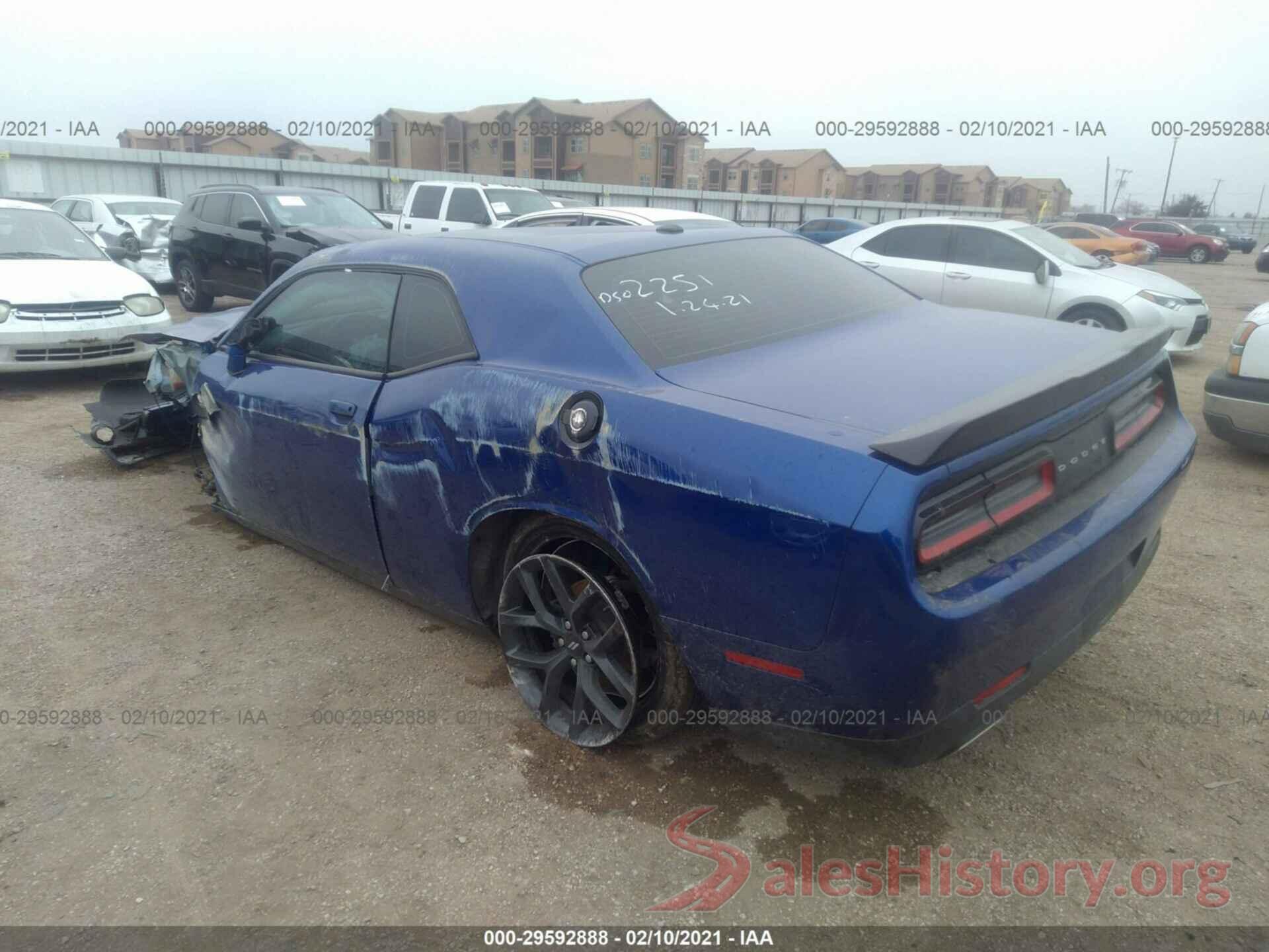 2C3CDZAG9KH587335 2019 DODGE CHALLENGER