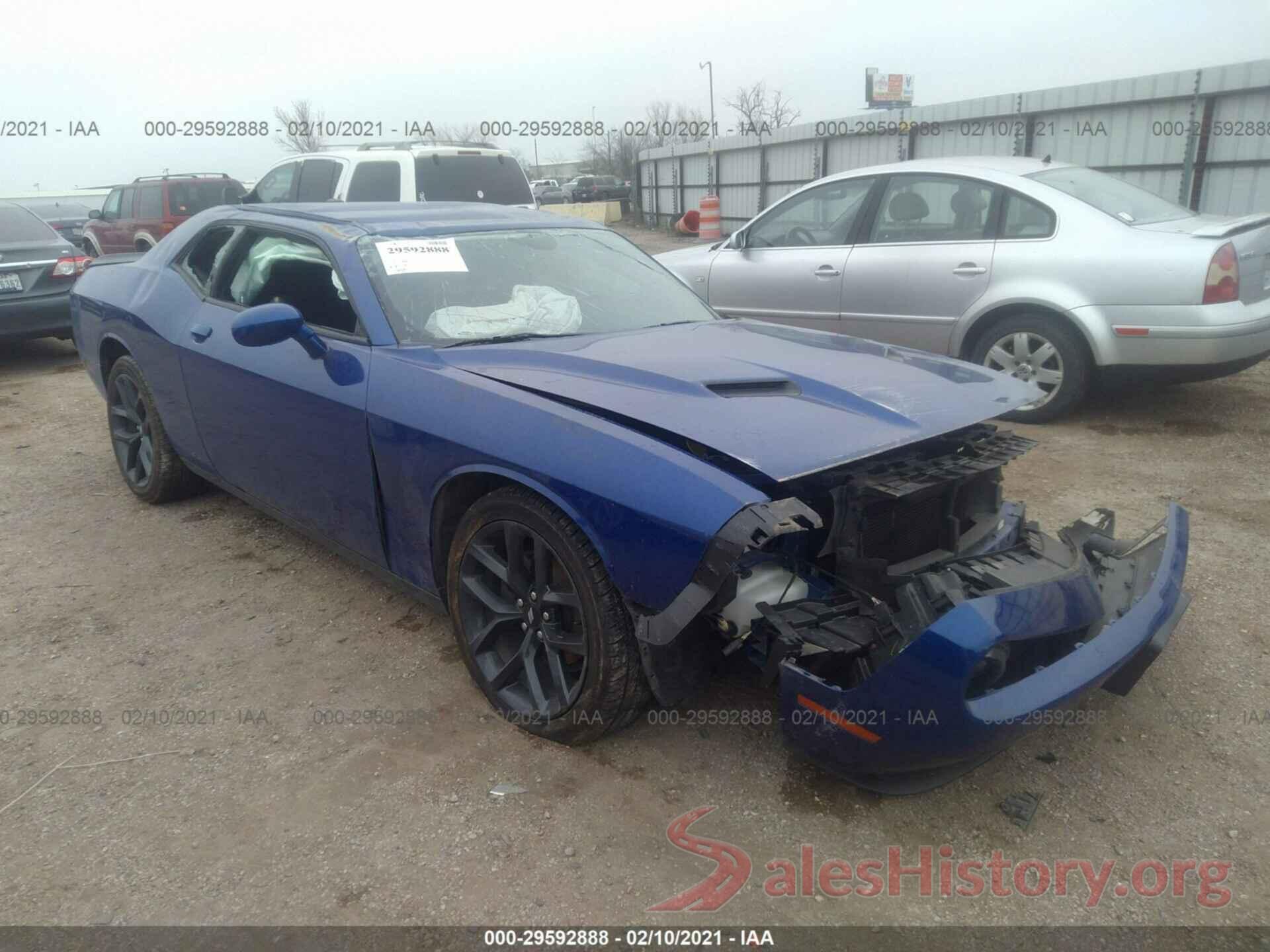 2C3CDZAG9KH587335 2019 DODGE CHALLENGER