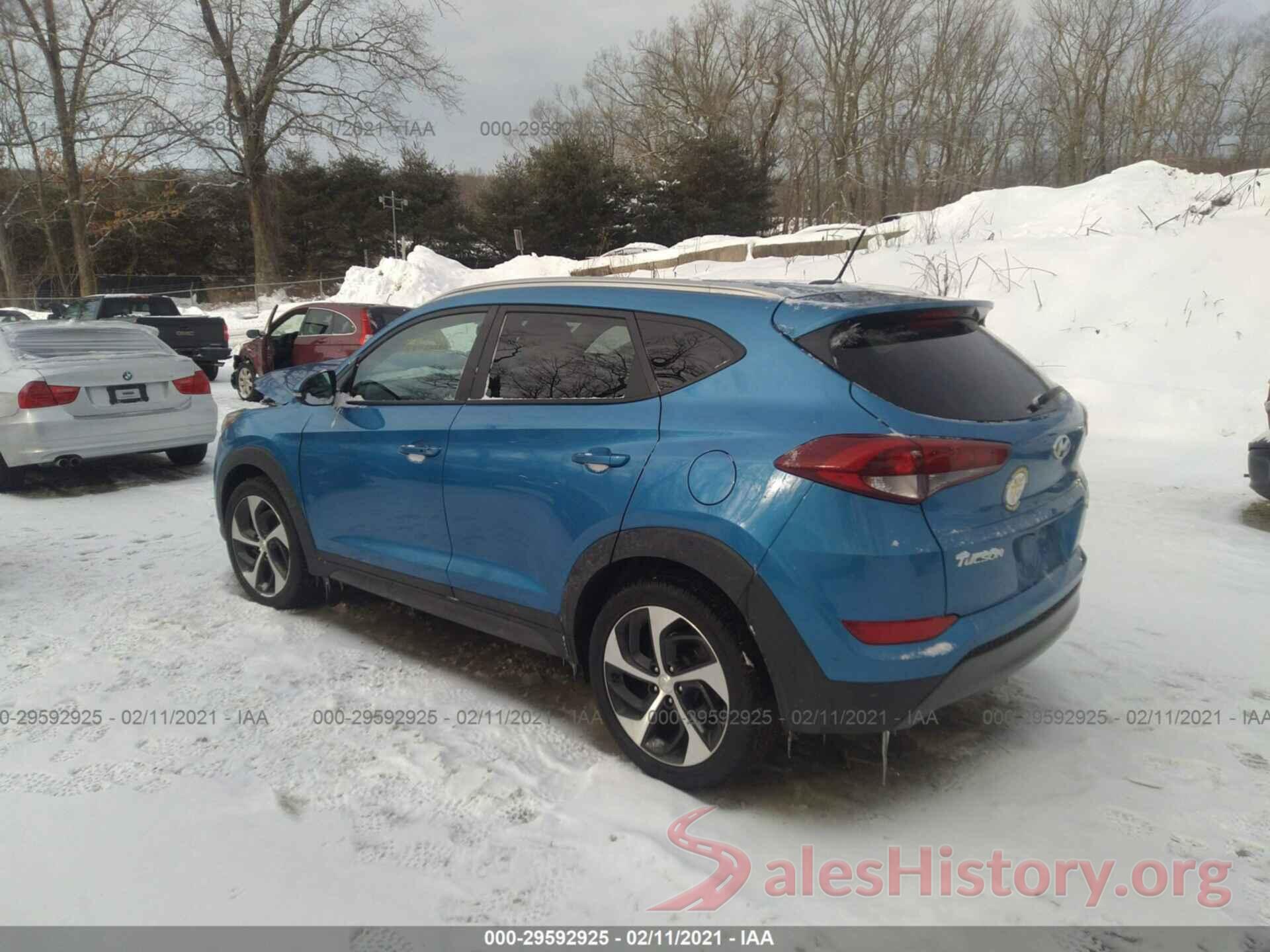 KM8J3CA23GU169232 2016 HYUNDAI TUCSON