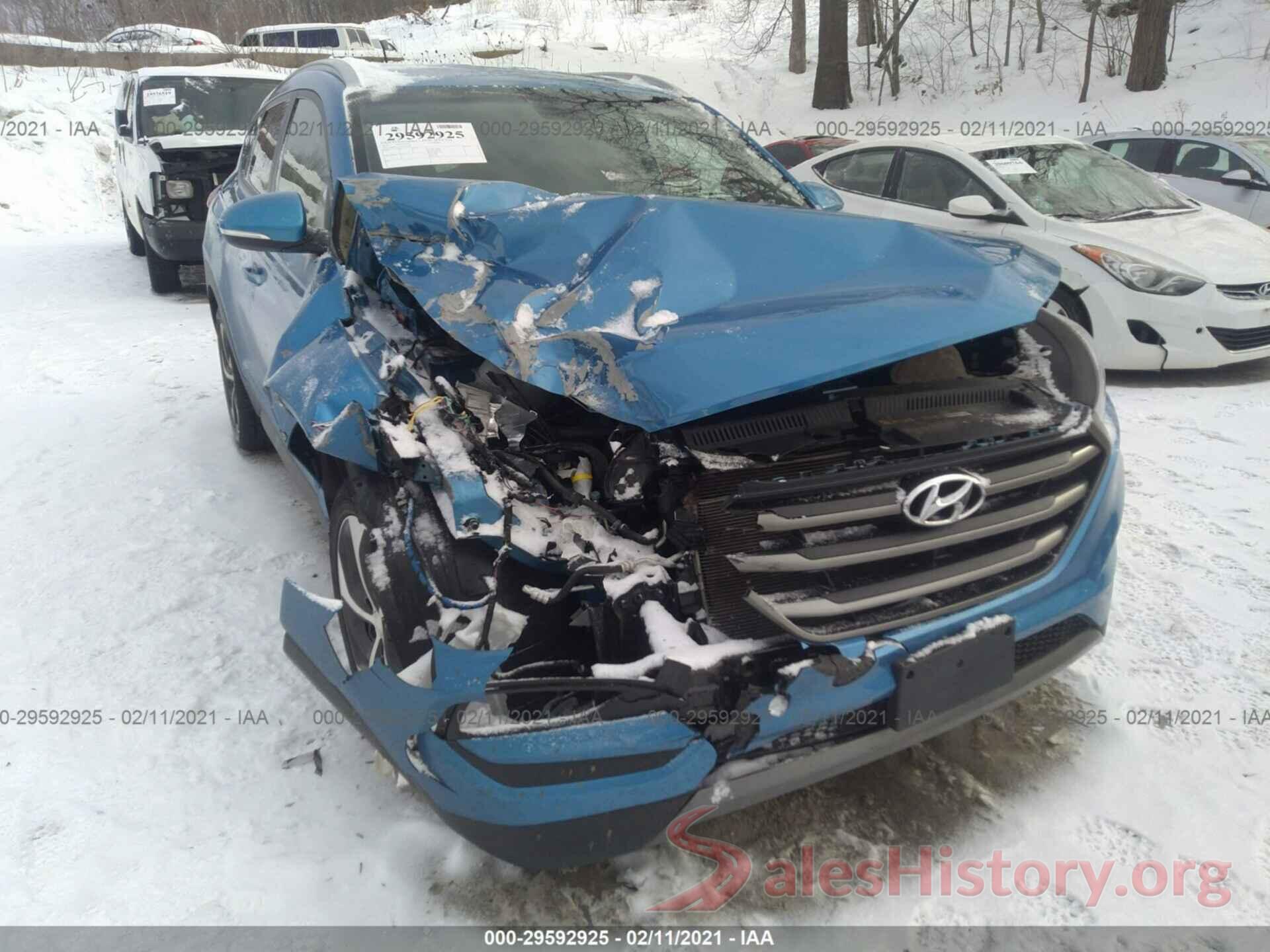 KM8J3CA23GU169232 2016 HYUNDAI TUCSON