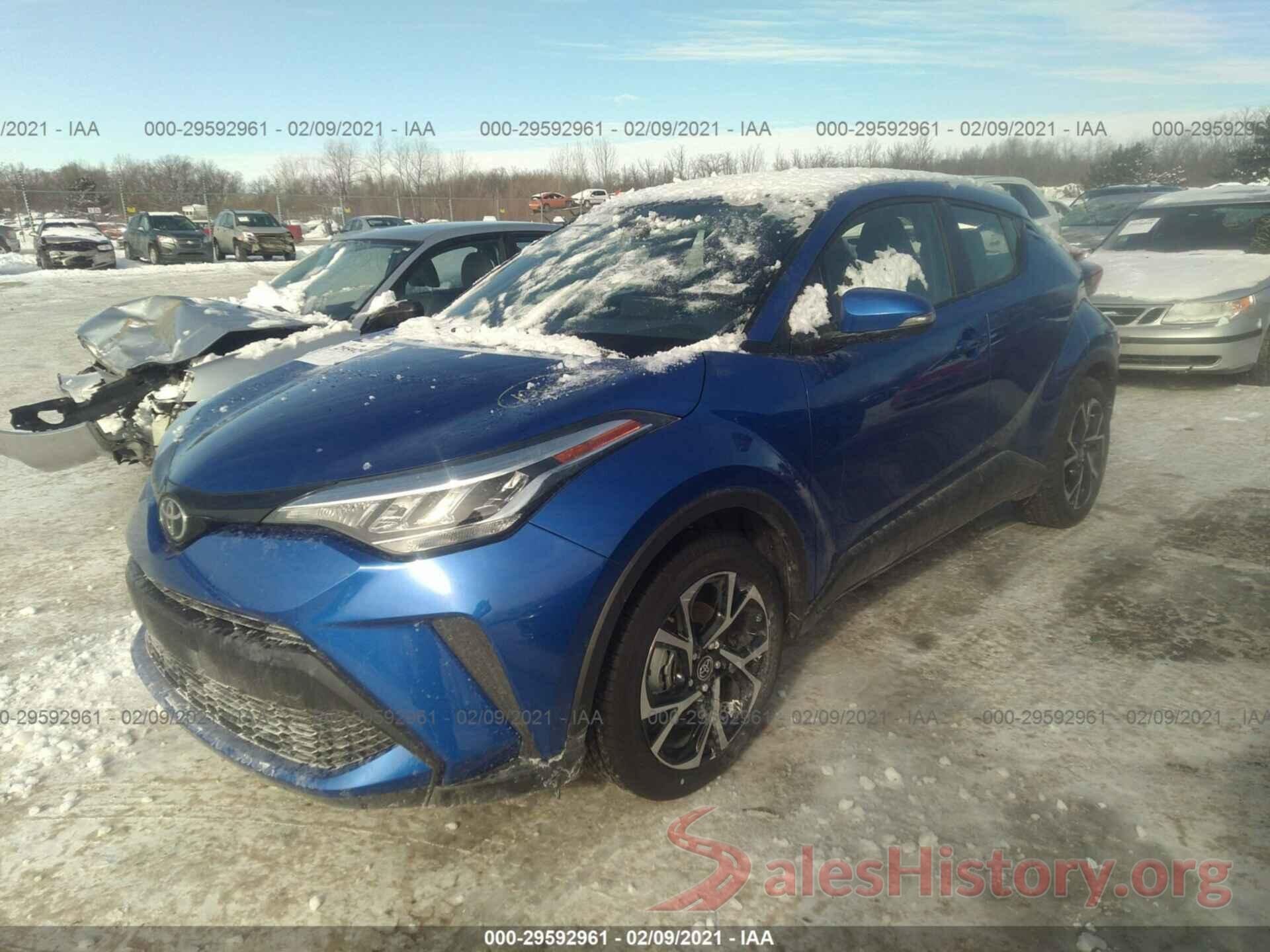 JTNKHMBX7L1092768 2020 TOYOTA C-HR