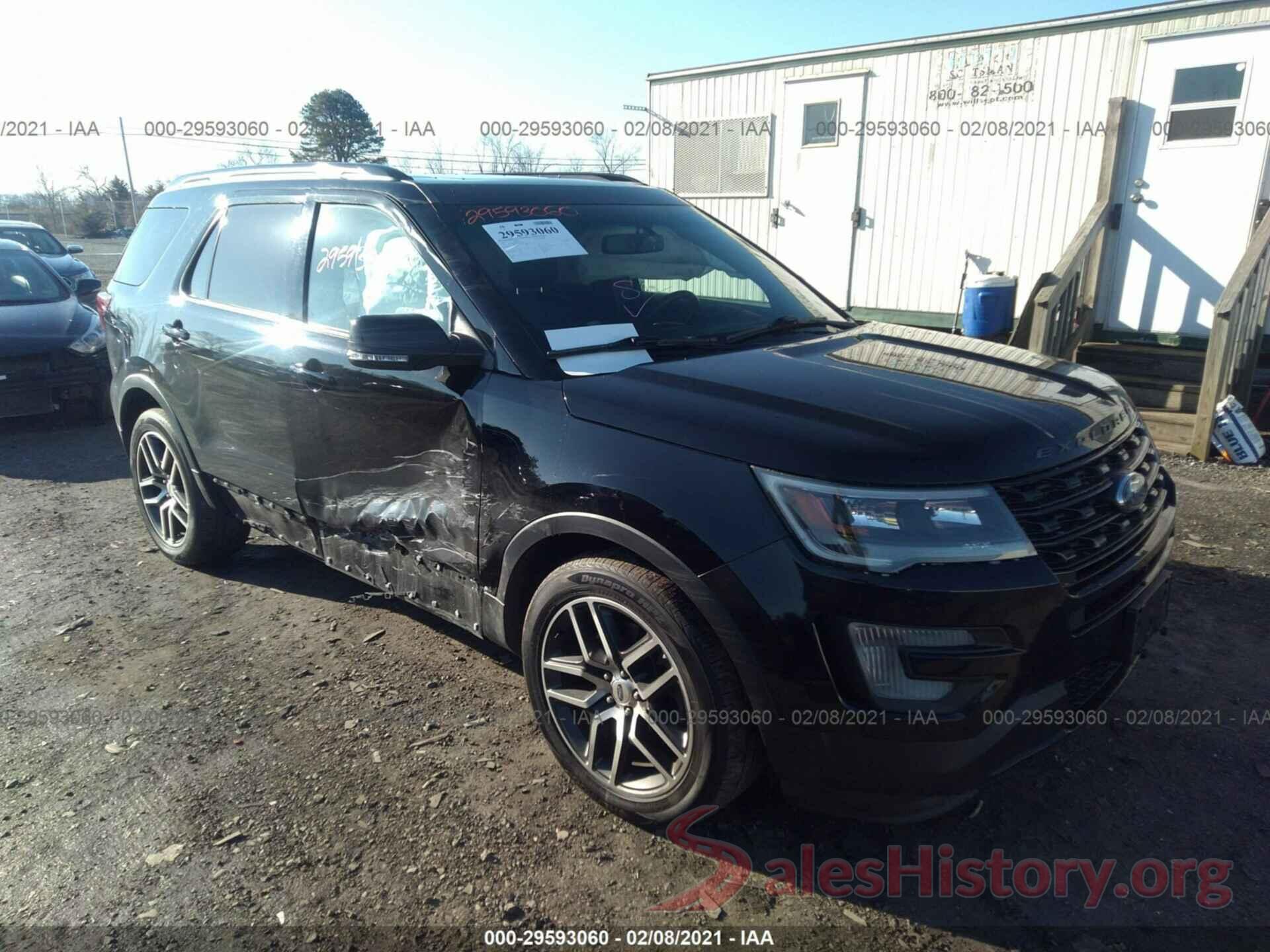 1FM5K8GT0GGD18843 2016 FORD EXPLORER