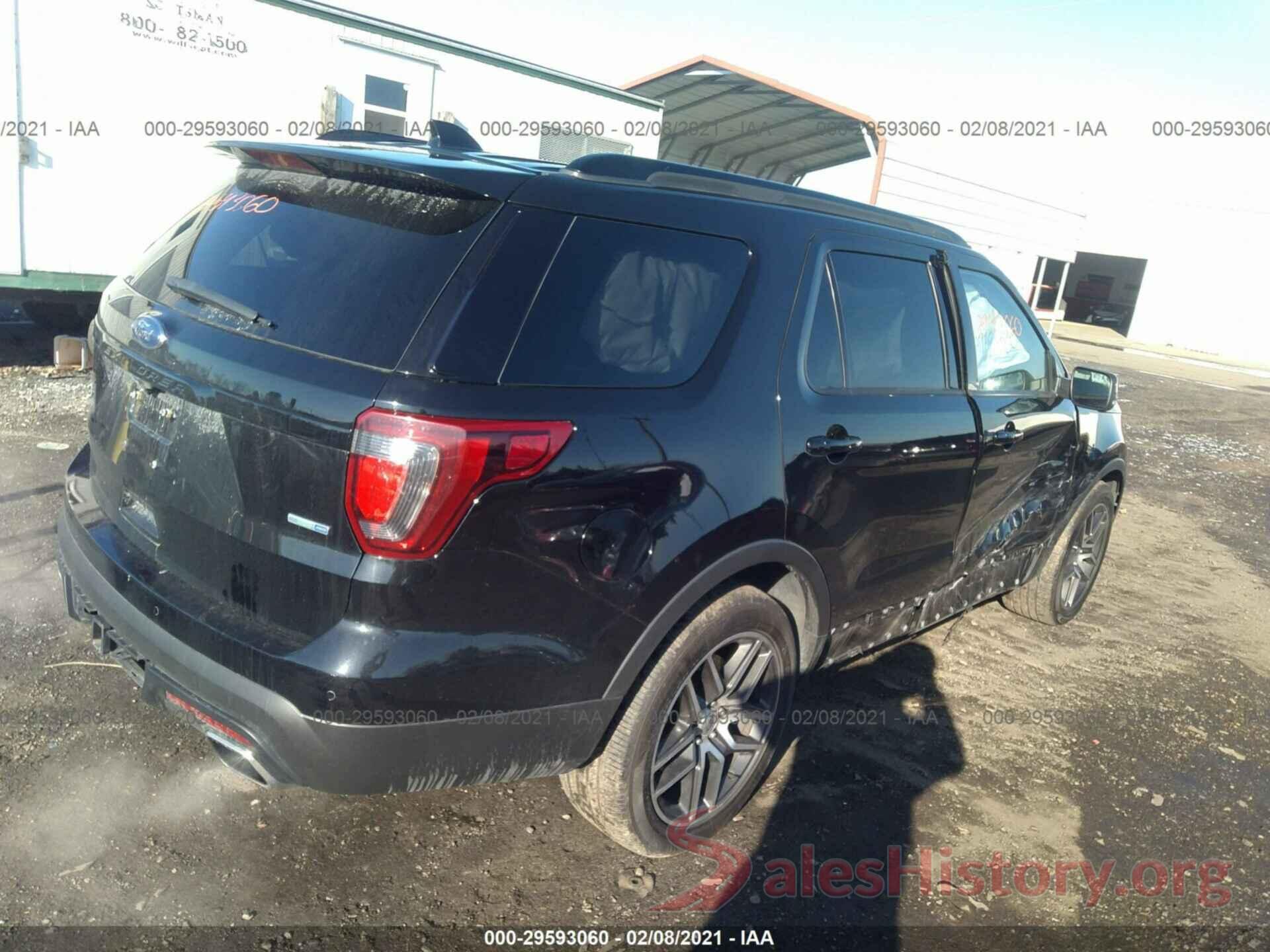 1FM5K8GT0GGD18843 2016 FORD EXPLORER