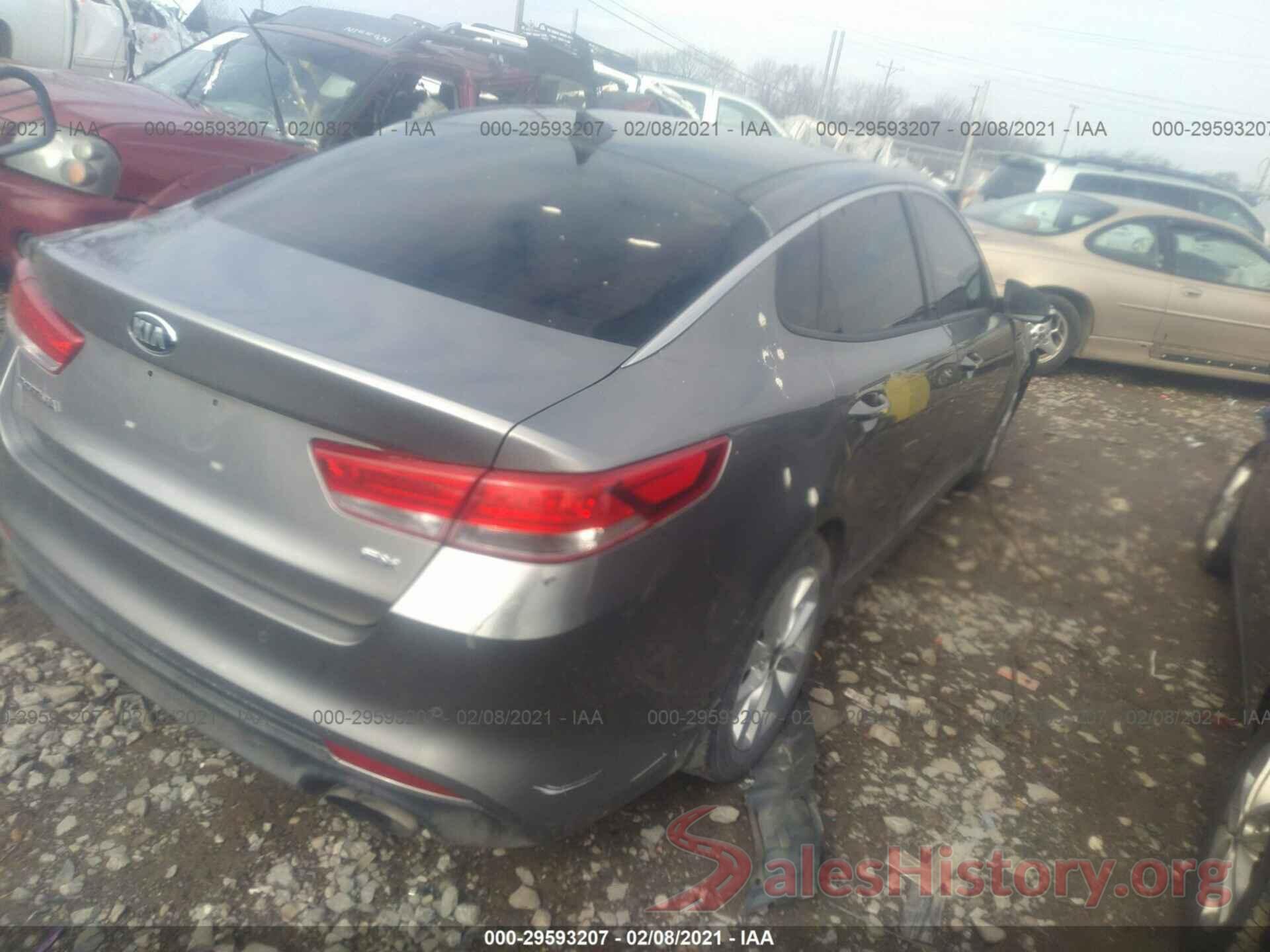 5XXGU4L39GG094145 2016 KIA OPTIMA