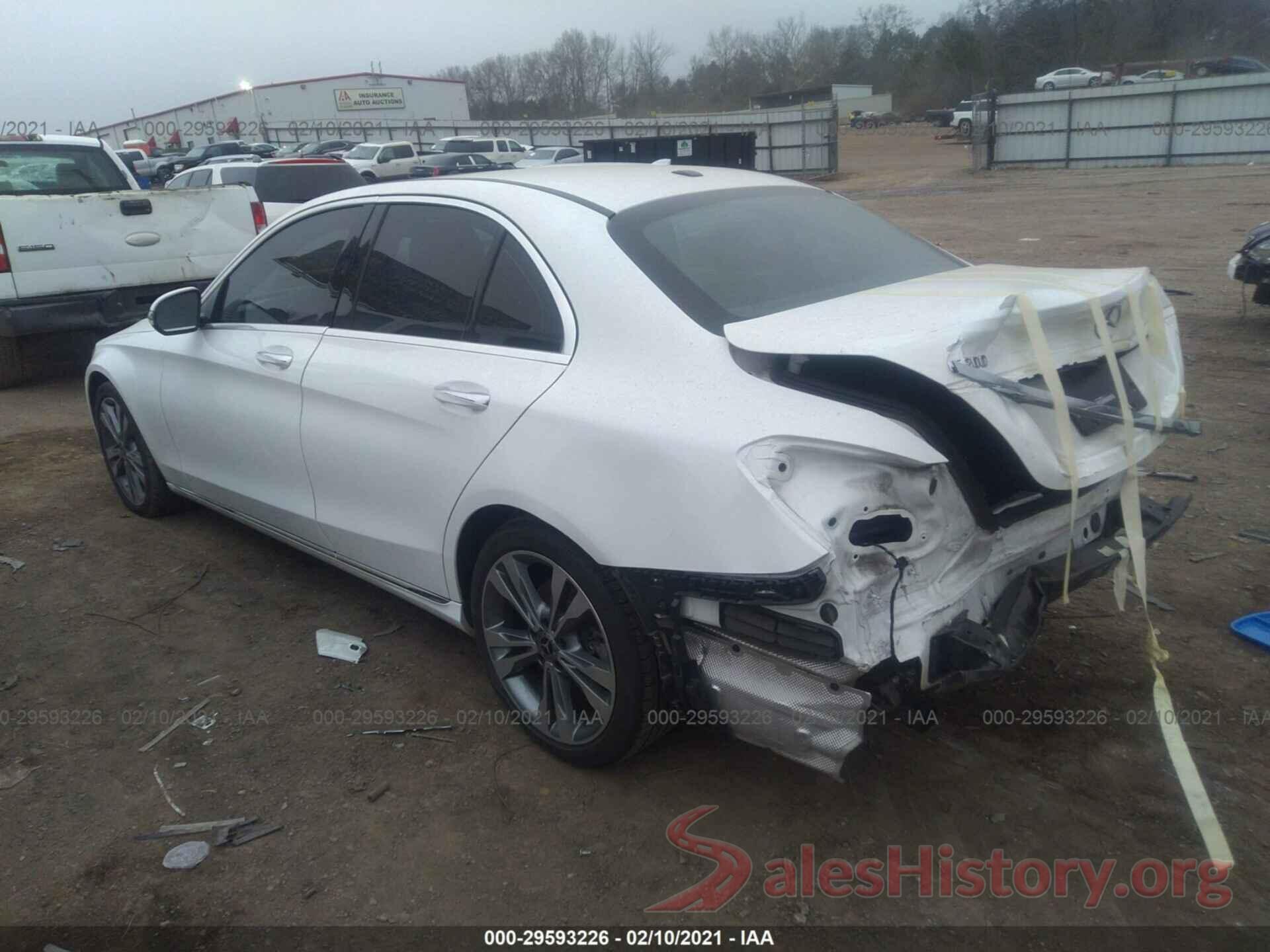 55SWF8DB5KU311672 2019 MERCEDES-BENZ C-CLASS