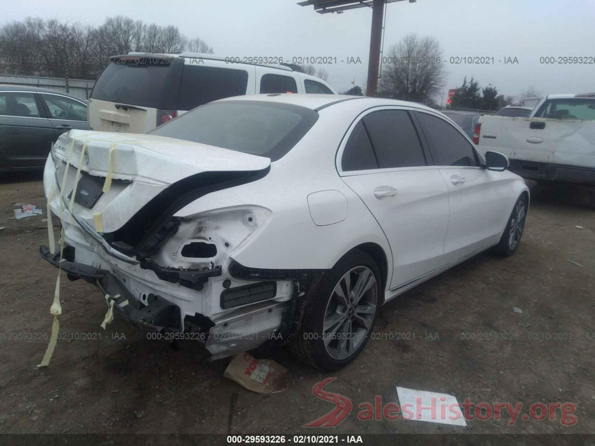 55SWF8DB5KU311672 2019 MERCEDES-BENZ C-CLASS