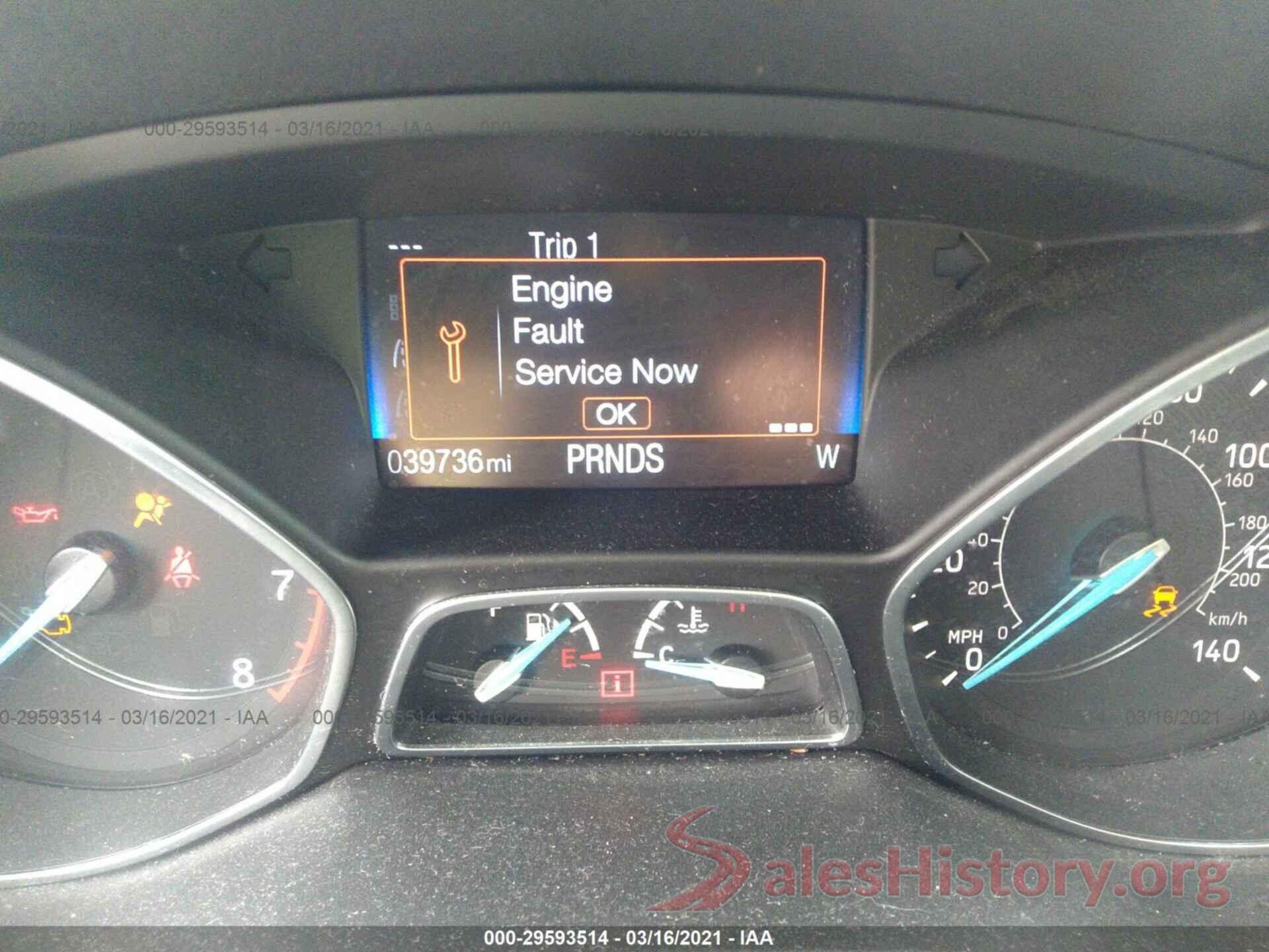 1FADP3FE8JL311182 2018 FORD FOCUS