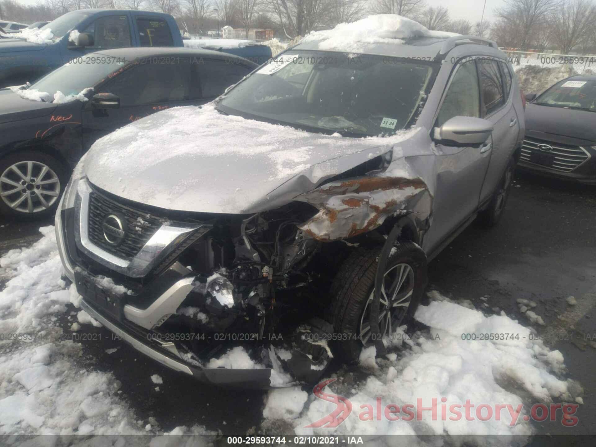 JN8AT2MV1KW392584 2019 NISSAN ROGUE