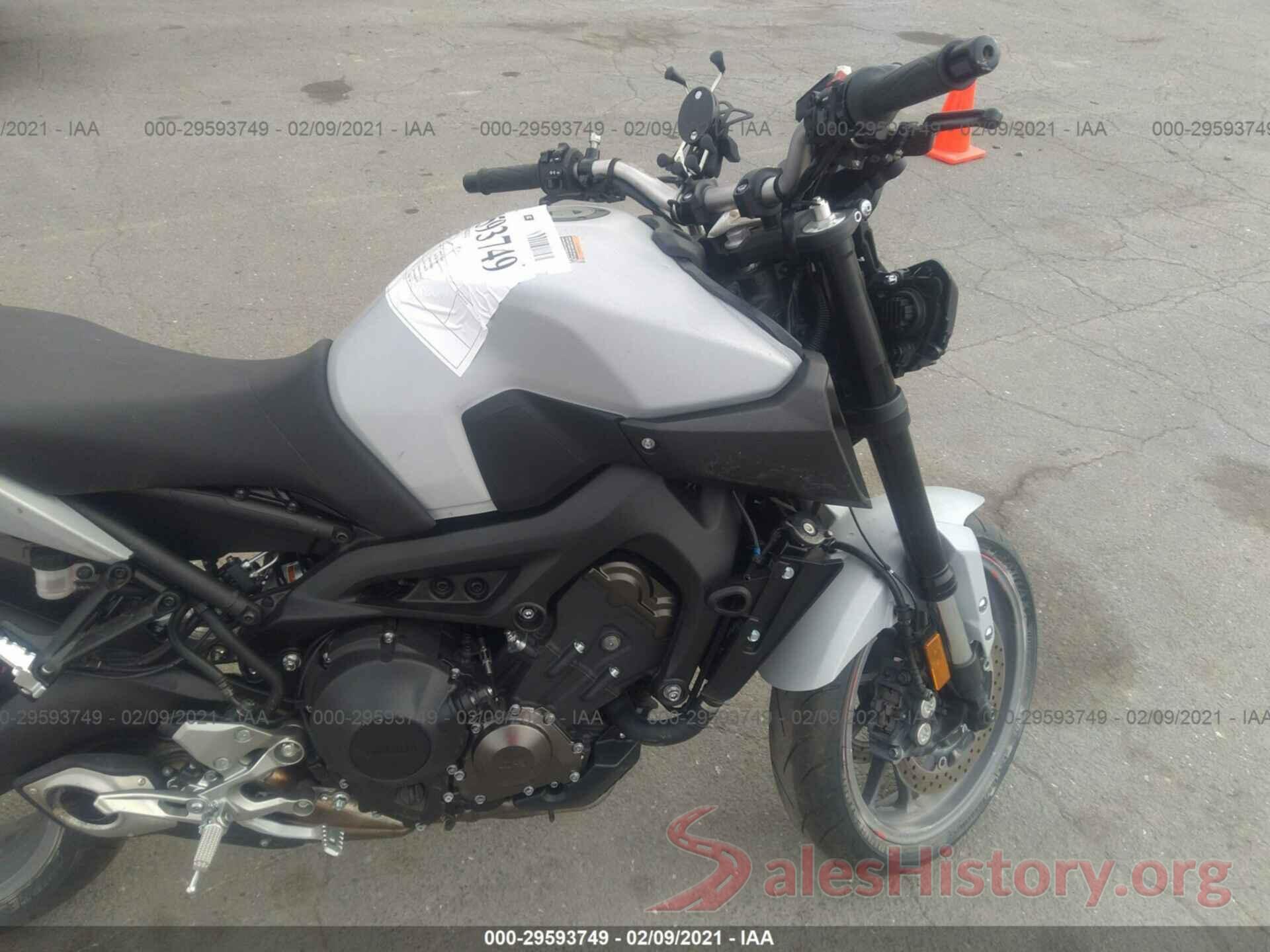 JYARN53Y8LA001592 2020 YAMAHA MT09