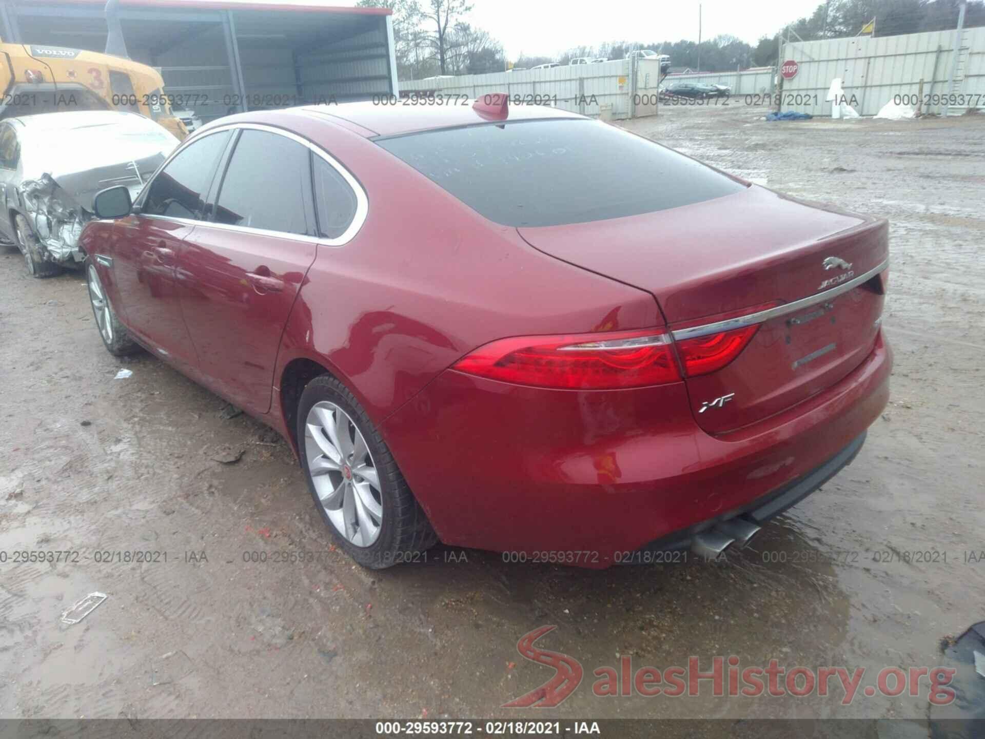 SAJBD4BN3HCY42601 2017 JAGUAR XF