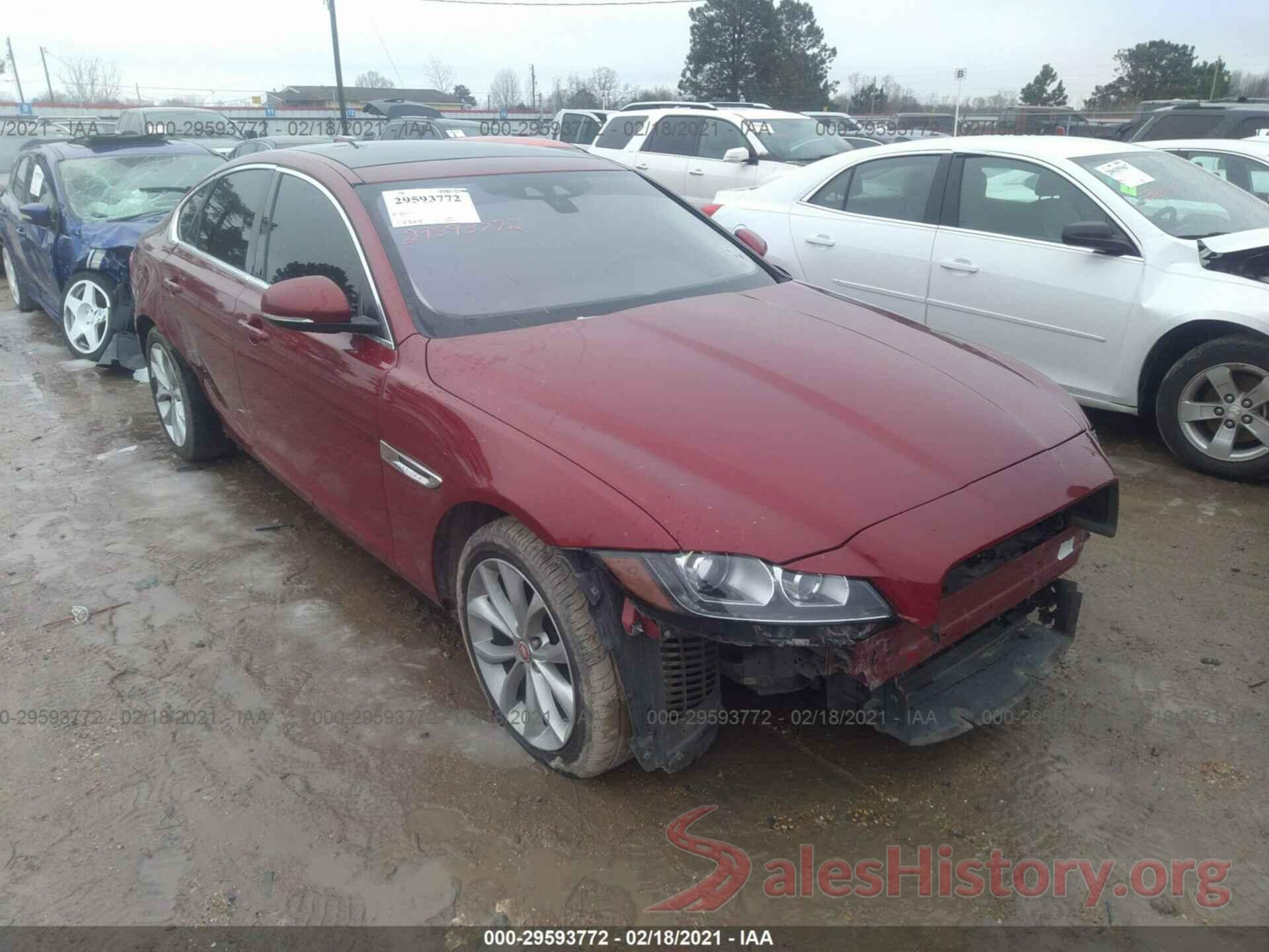 SAJBD4BN3HCY42601 2017 JAGUAR XF