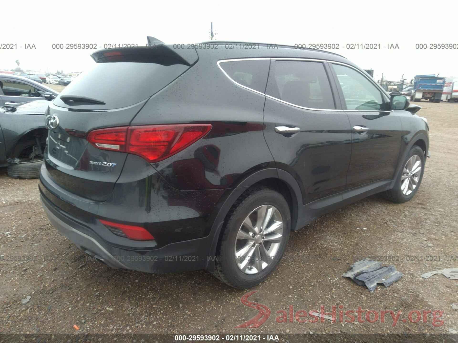 5XYZU4LA8HG491317 2017 HYUNDAI SANTA FE SPORT