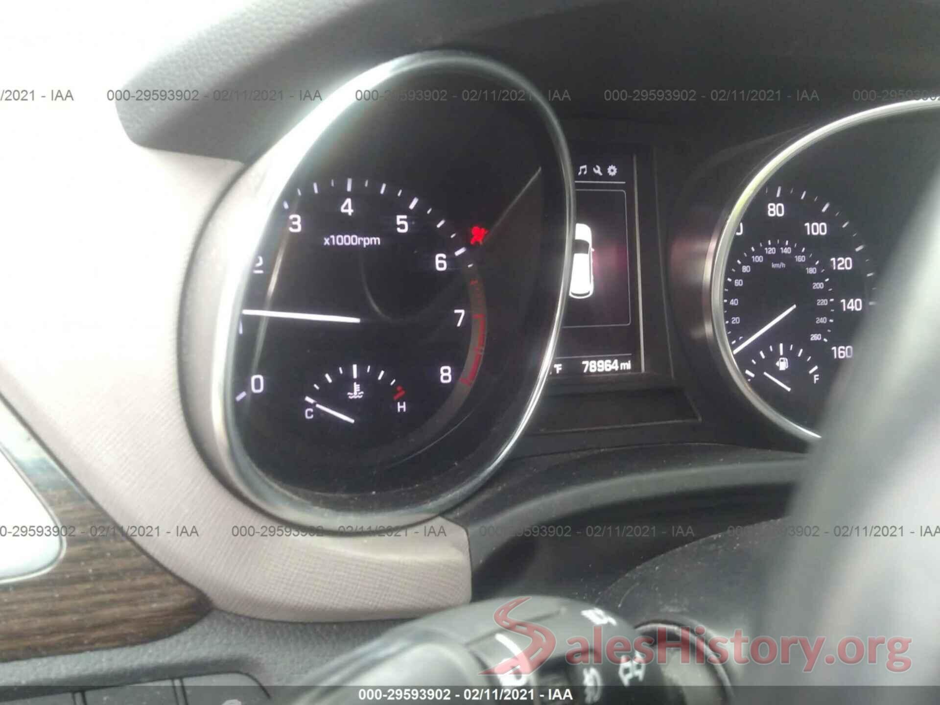 5XYZU4LA8HG491317 2017 HYUNDAI SANTA FE SPORT