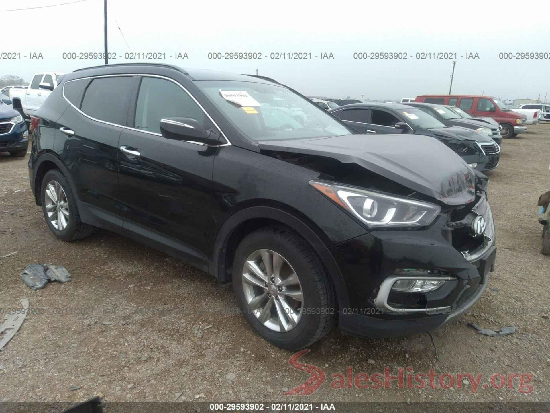 5XYZU4LA8HG491317 2017 HYUNDAI SANTA FE SPORT