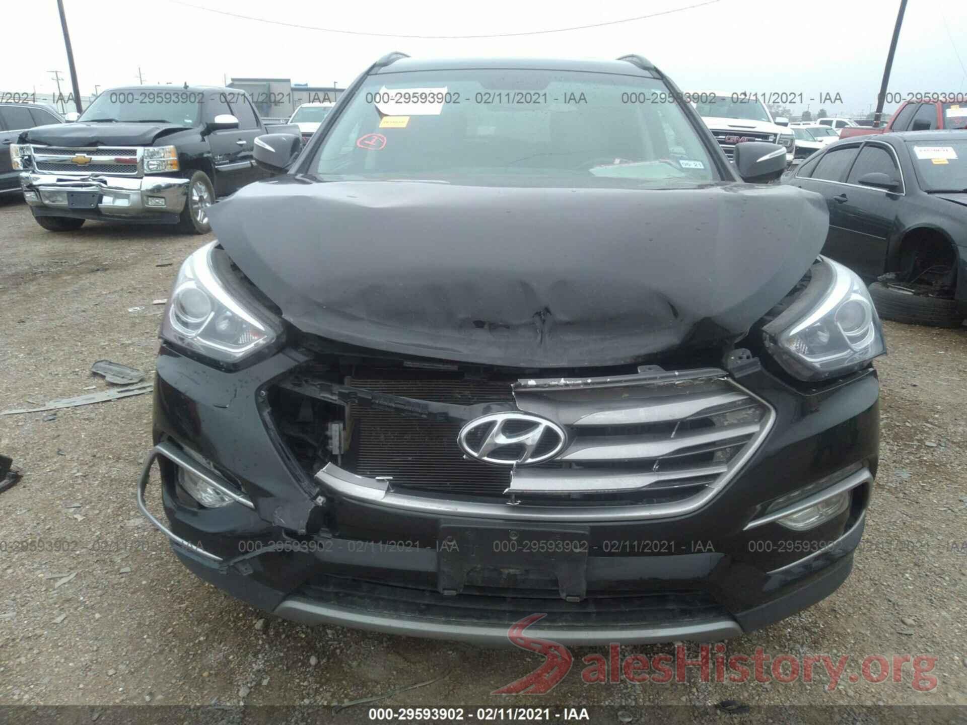 5XYZU4LA8HG491317 2017 HYUNDAI SANTA FE SPORT