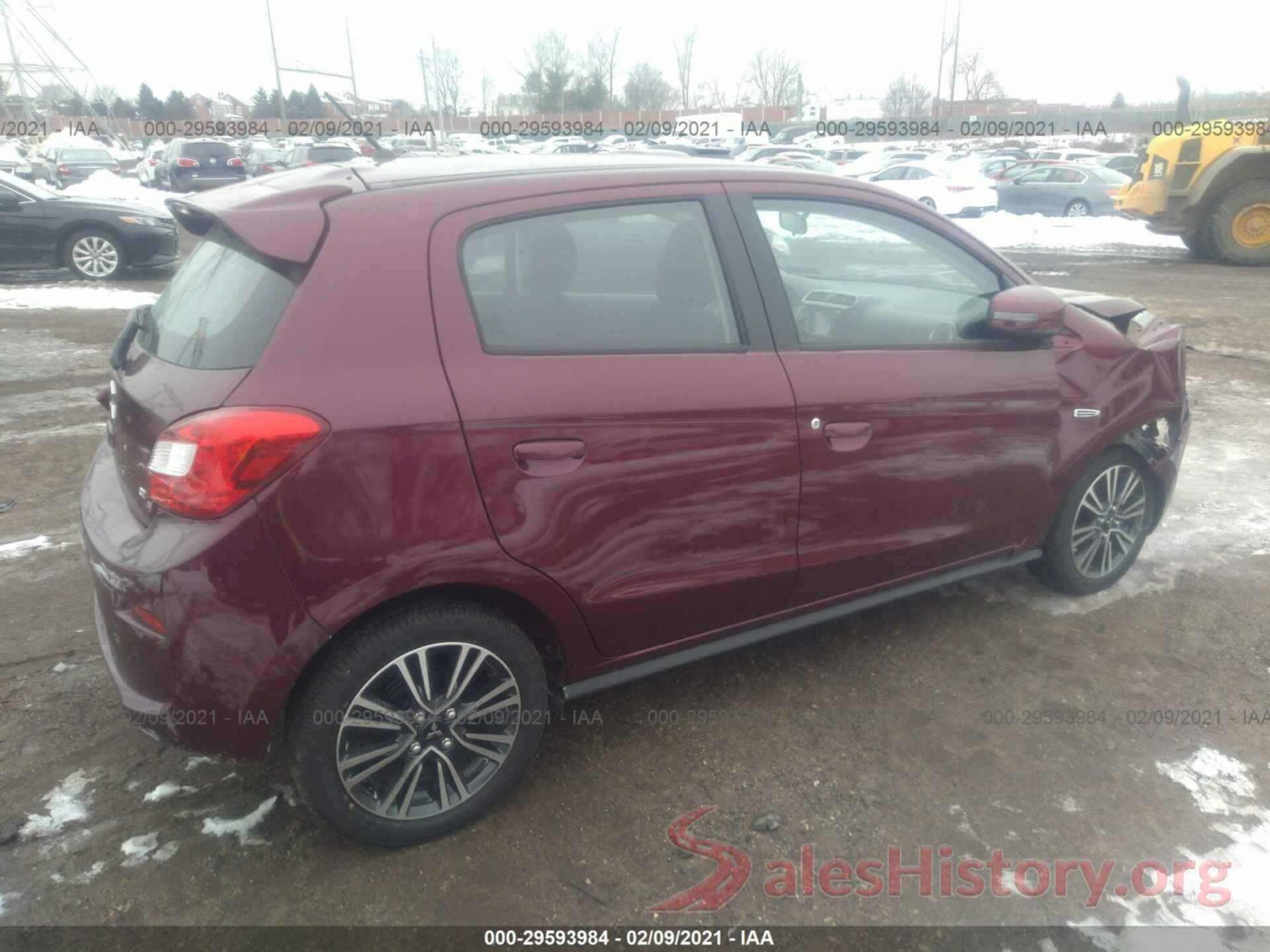 ML32A5HJ3LH010661 2020 MITSUBISHI MIRAGE