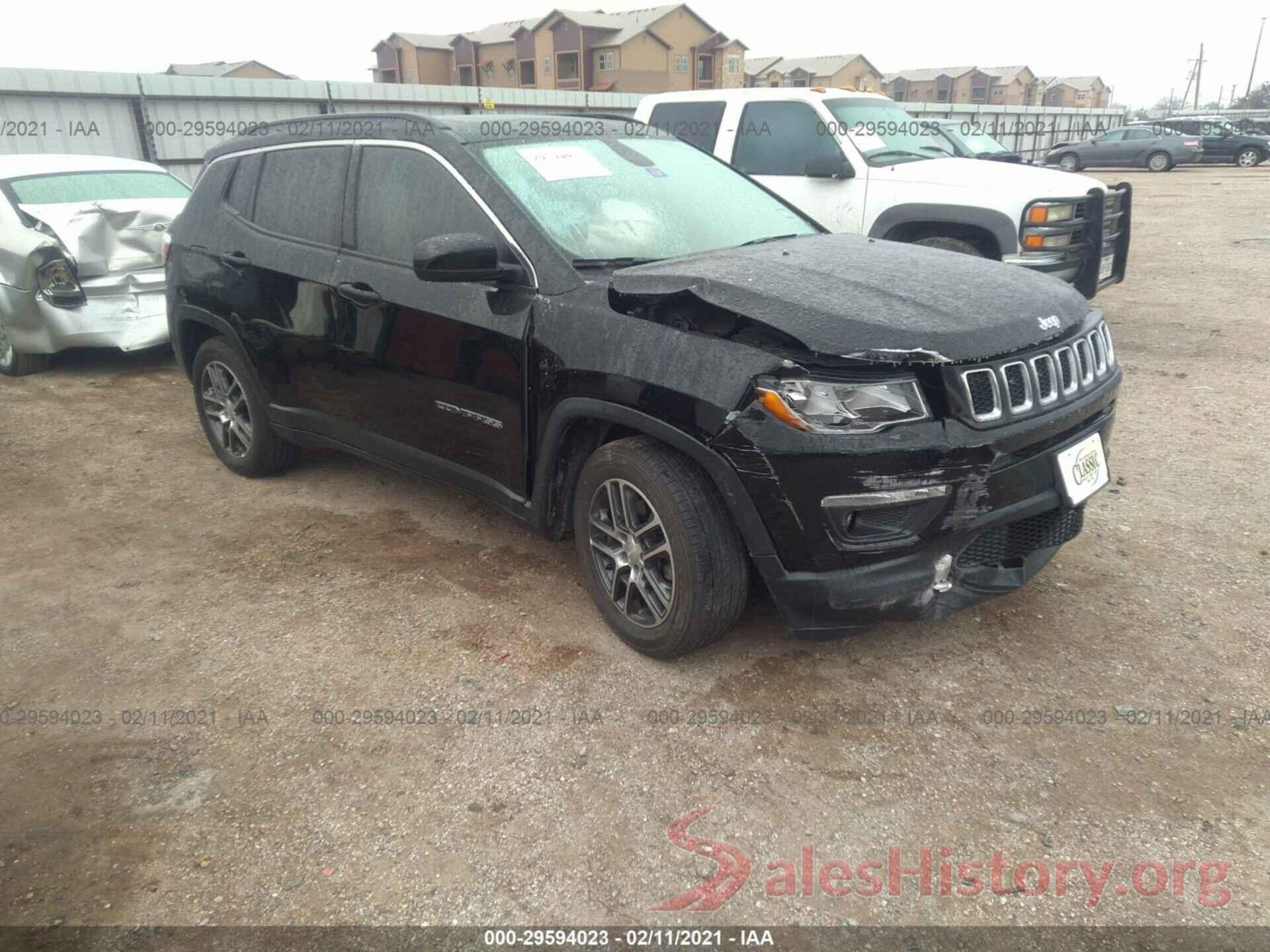 3C4NJCBB8KT843789 2019 JEEP COMPASS