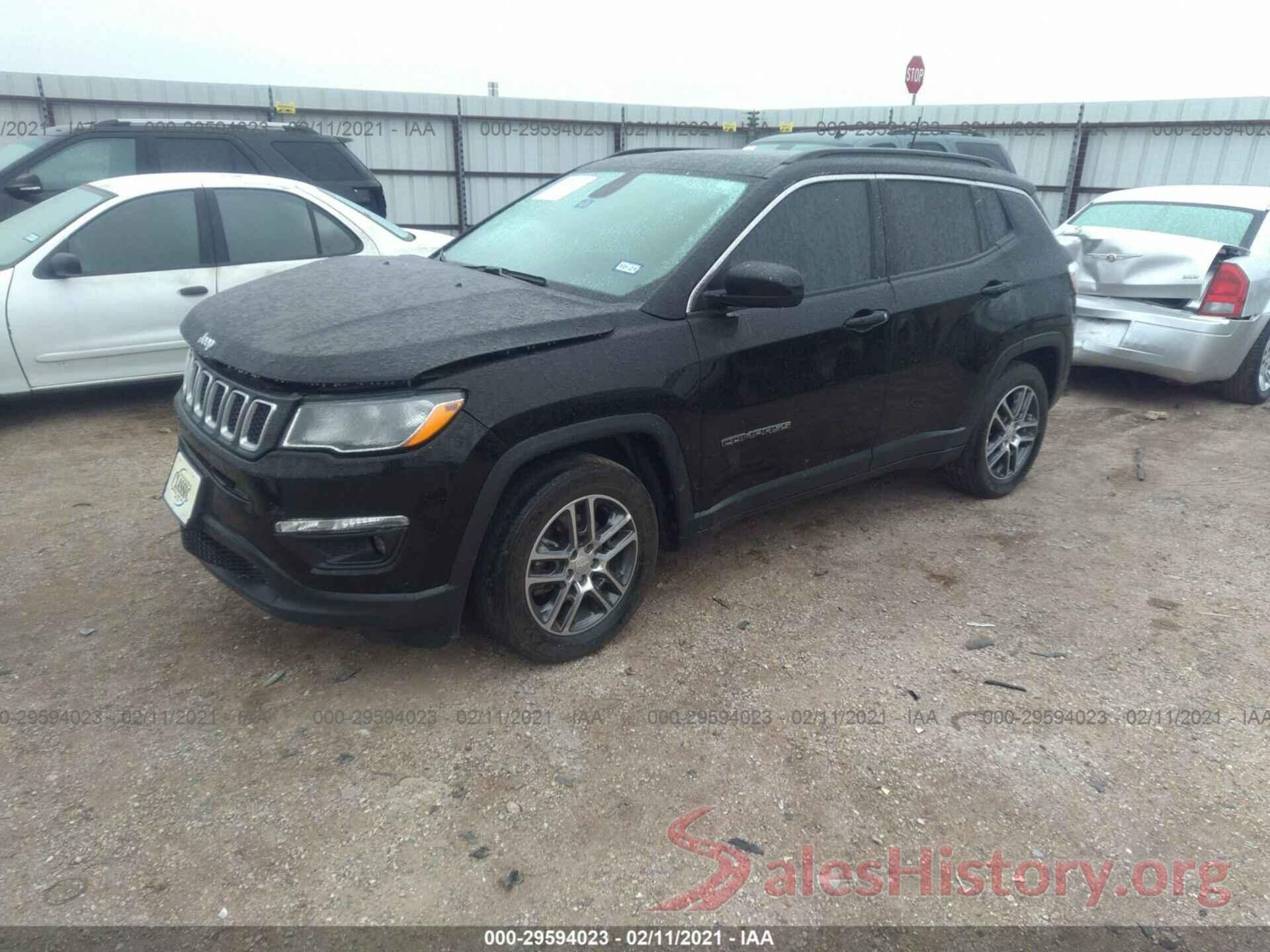 3C4NJCBB8KT843789 2019 JEEP COMPASS