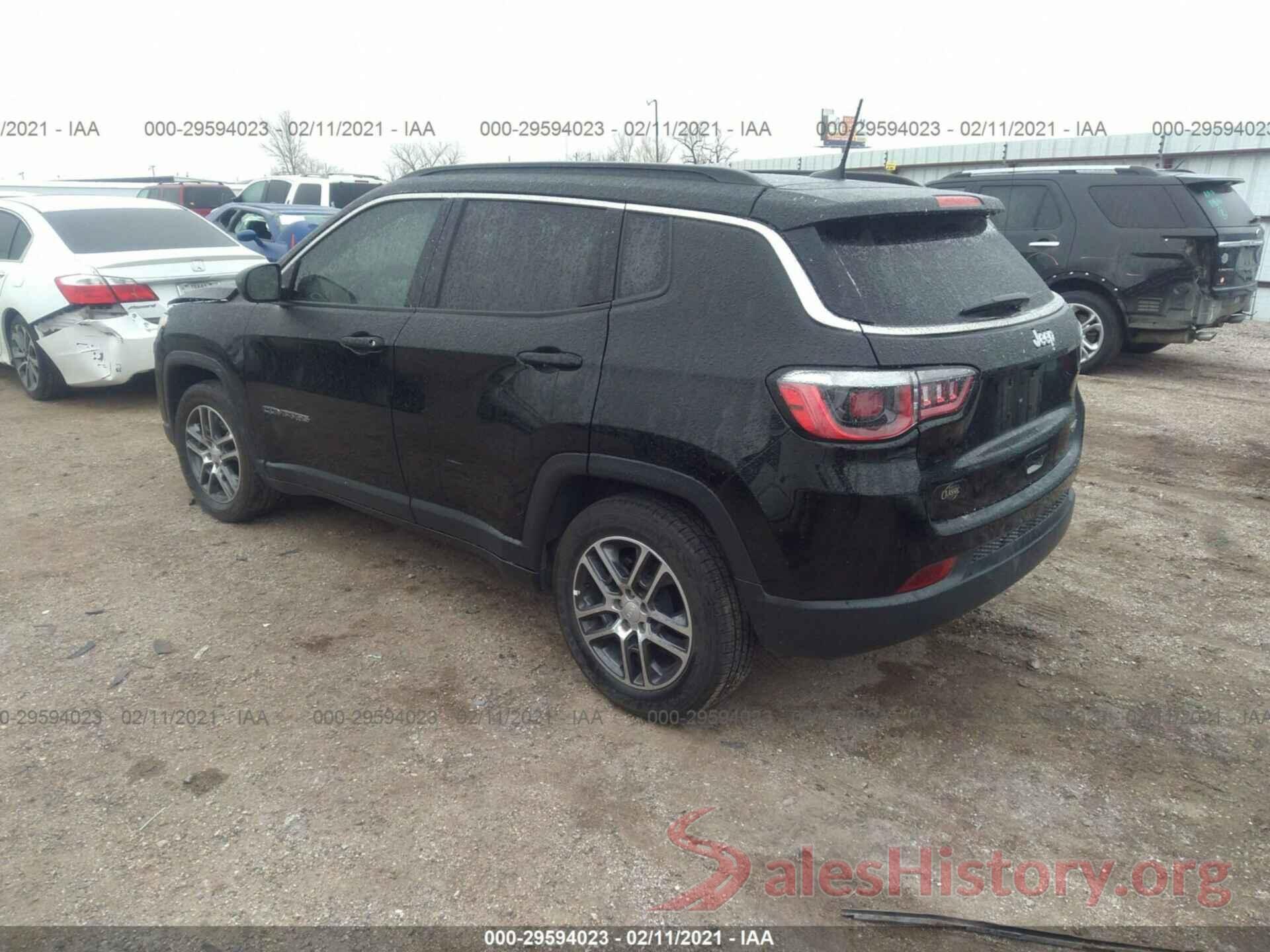 3C4NJCBB8KT843789 2019 JEEP COMPASS