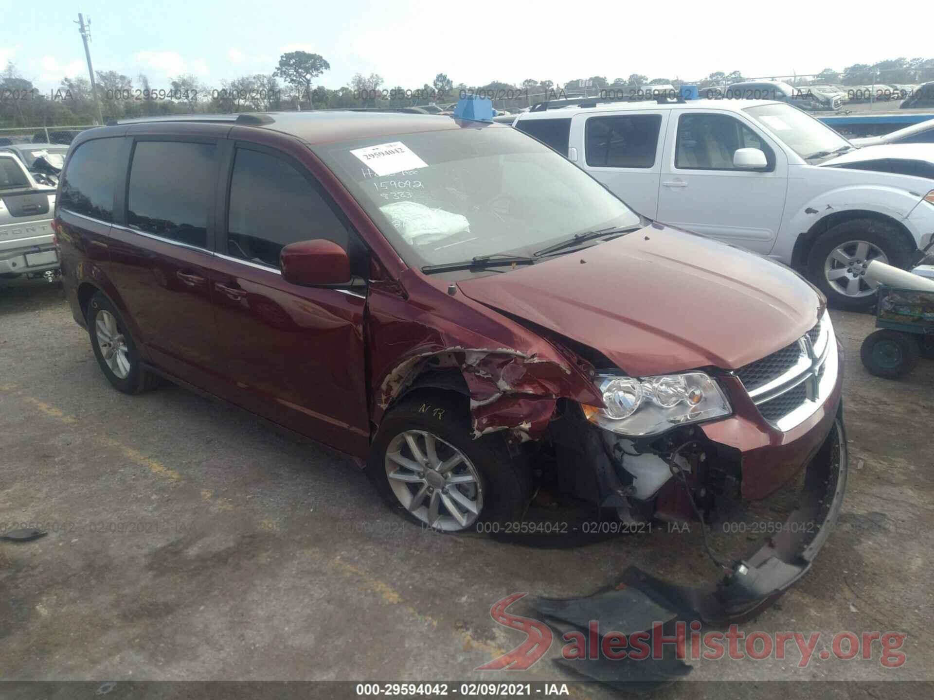 2C4RDGCGXKR618383 2019 DODGE GRAND CARAVAN