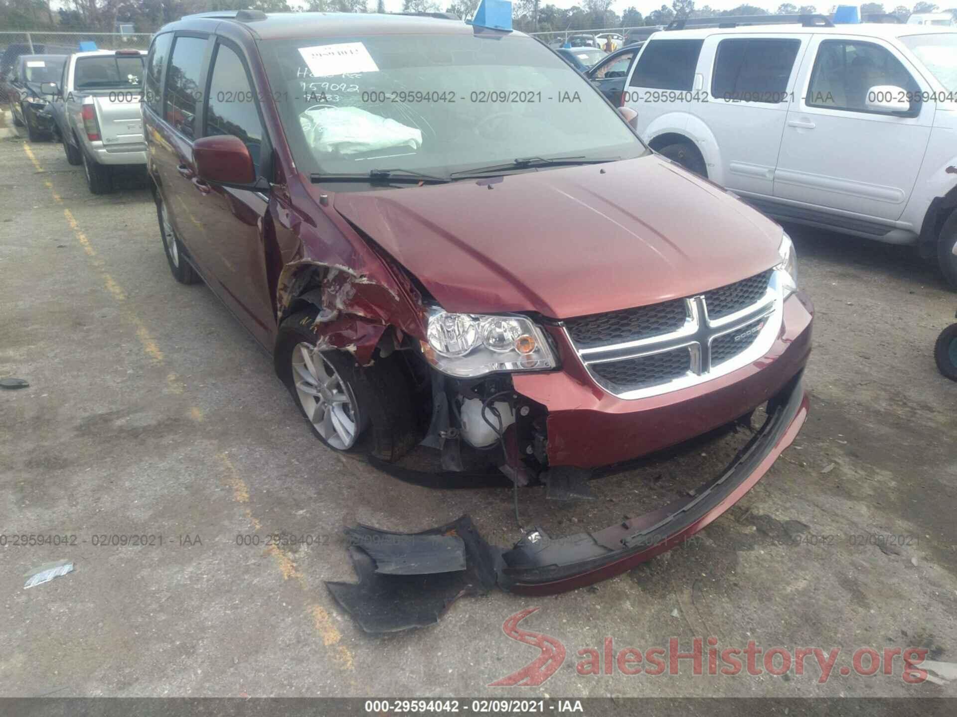 2C4RDGCGXKR618383 2019 DODGE GRAND CARAVAN