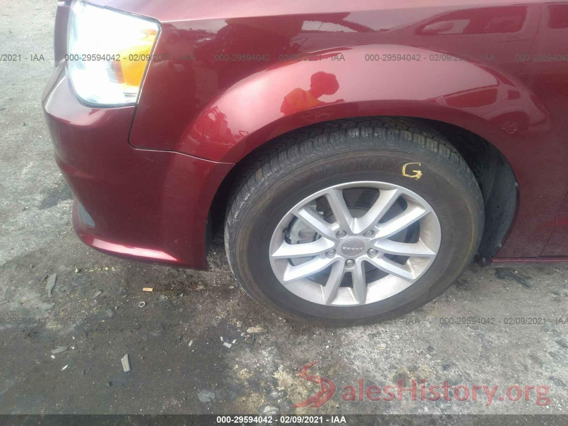 2C4RDGCGXKR618383 2019 DODGE GRAND CARAVAN