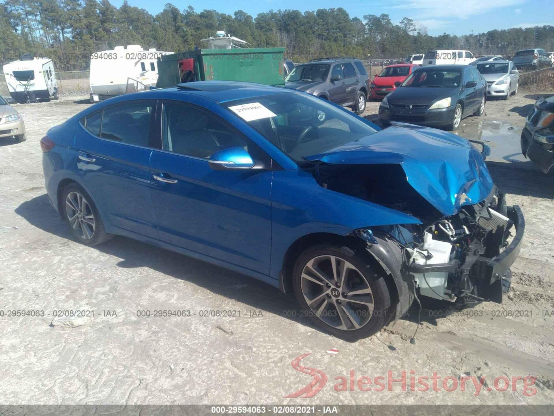 KMHD84LF6HU283506 2017 HYUNDAI ELANTRA