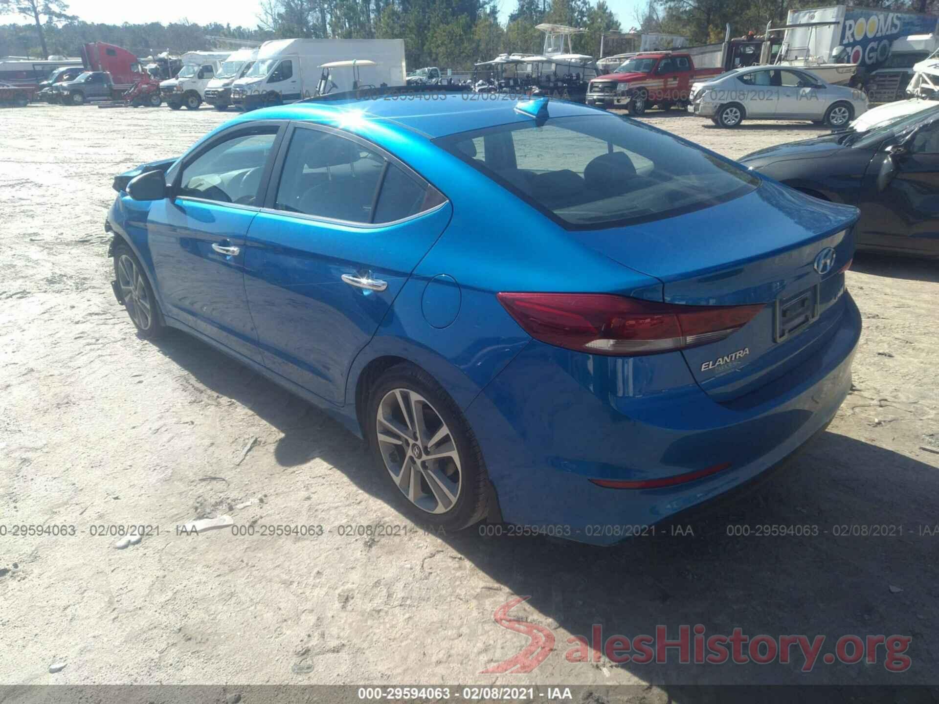 KMHD84LF6HU283506 2017 HYUNDAI ELANTRA