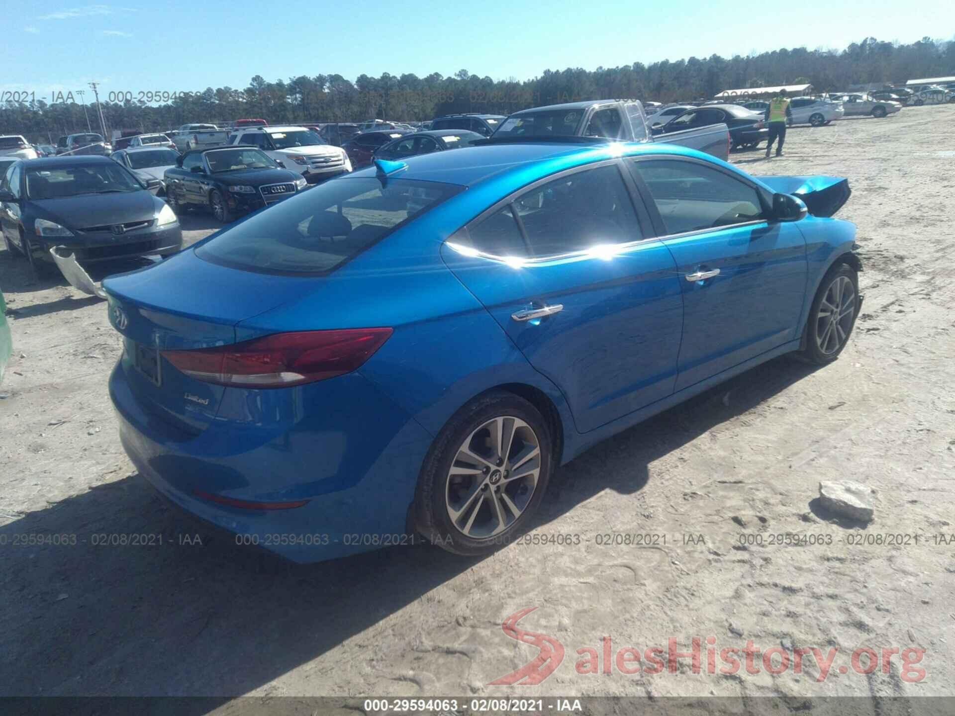 KMHD84LF6HU283506 2017 HYUNDAI ELANTRA