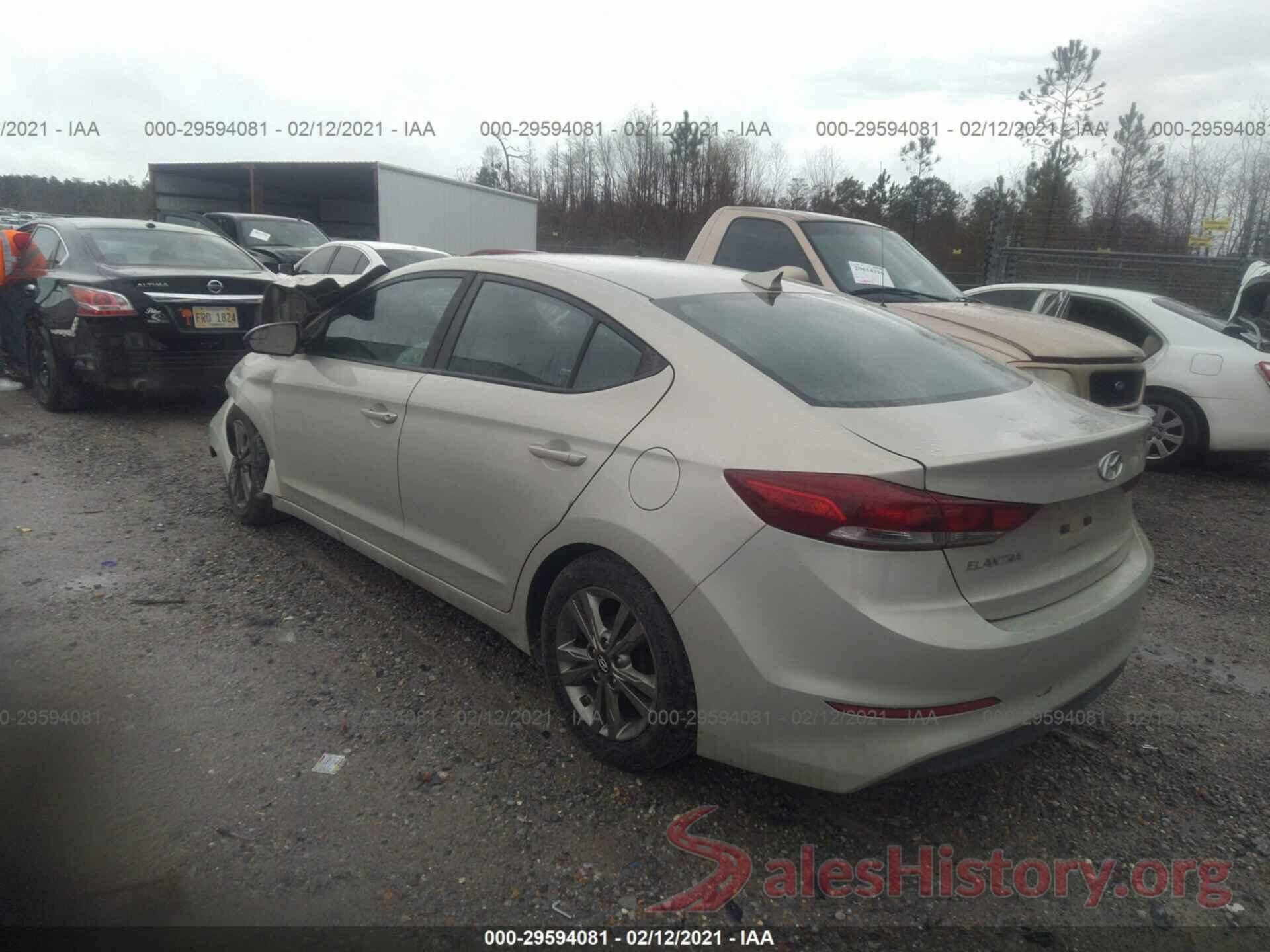 KMHD84LFXHU063155 2017 HYUNDAI ELANTRA