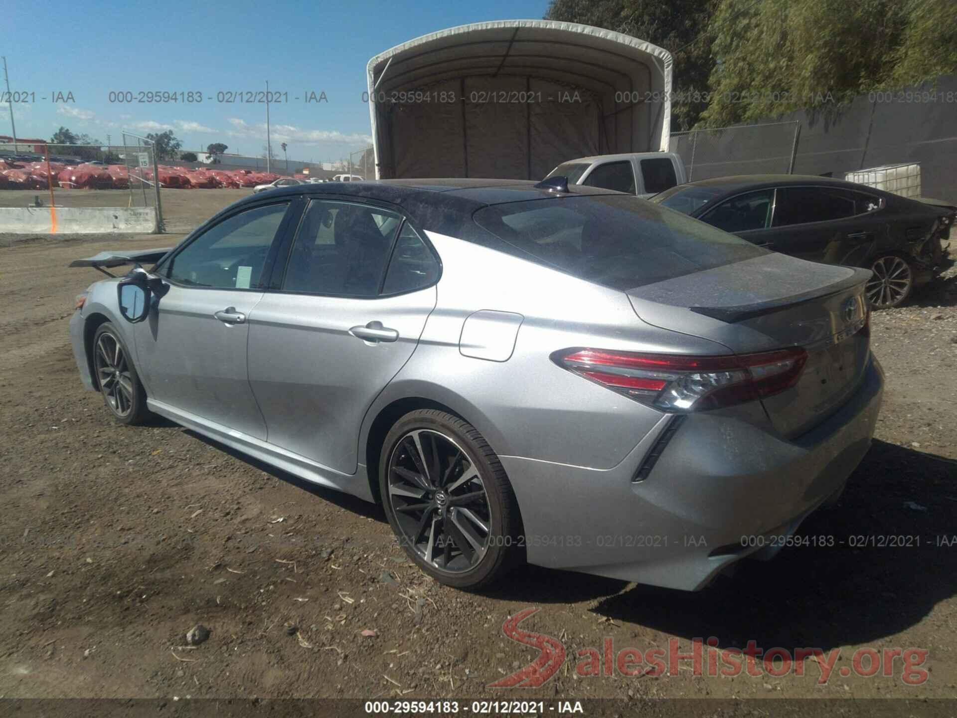 4T1B61HK7KU274984 2019 TOYOTA CAMRY