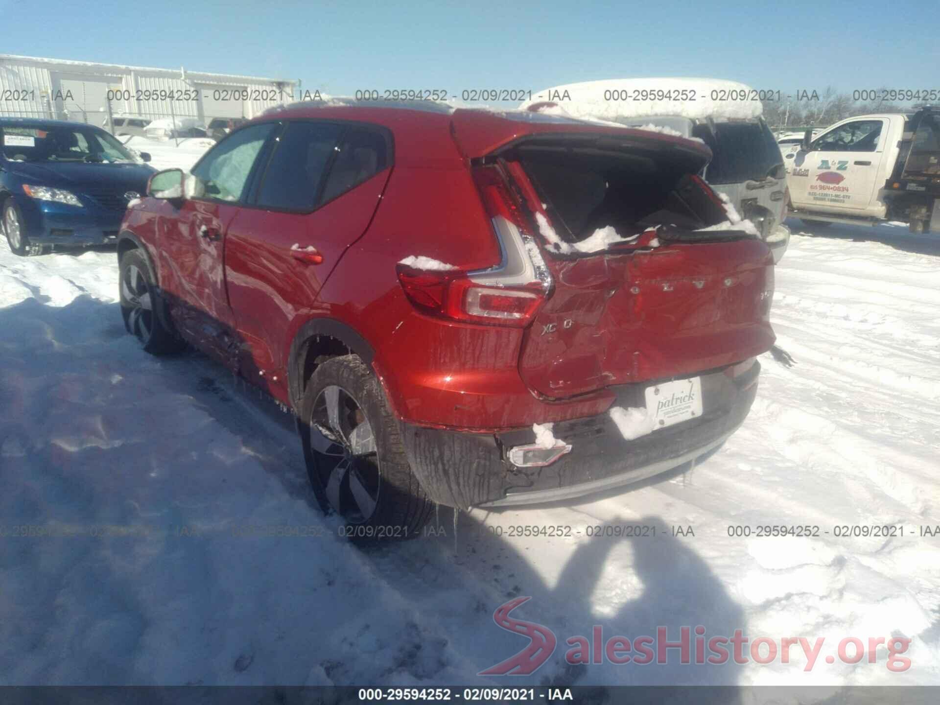 YV4162XZ5K2009168 2019 VOLVO XC40