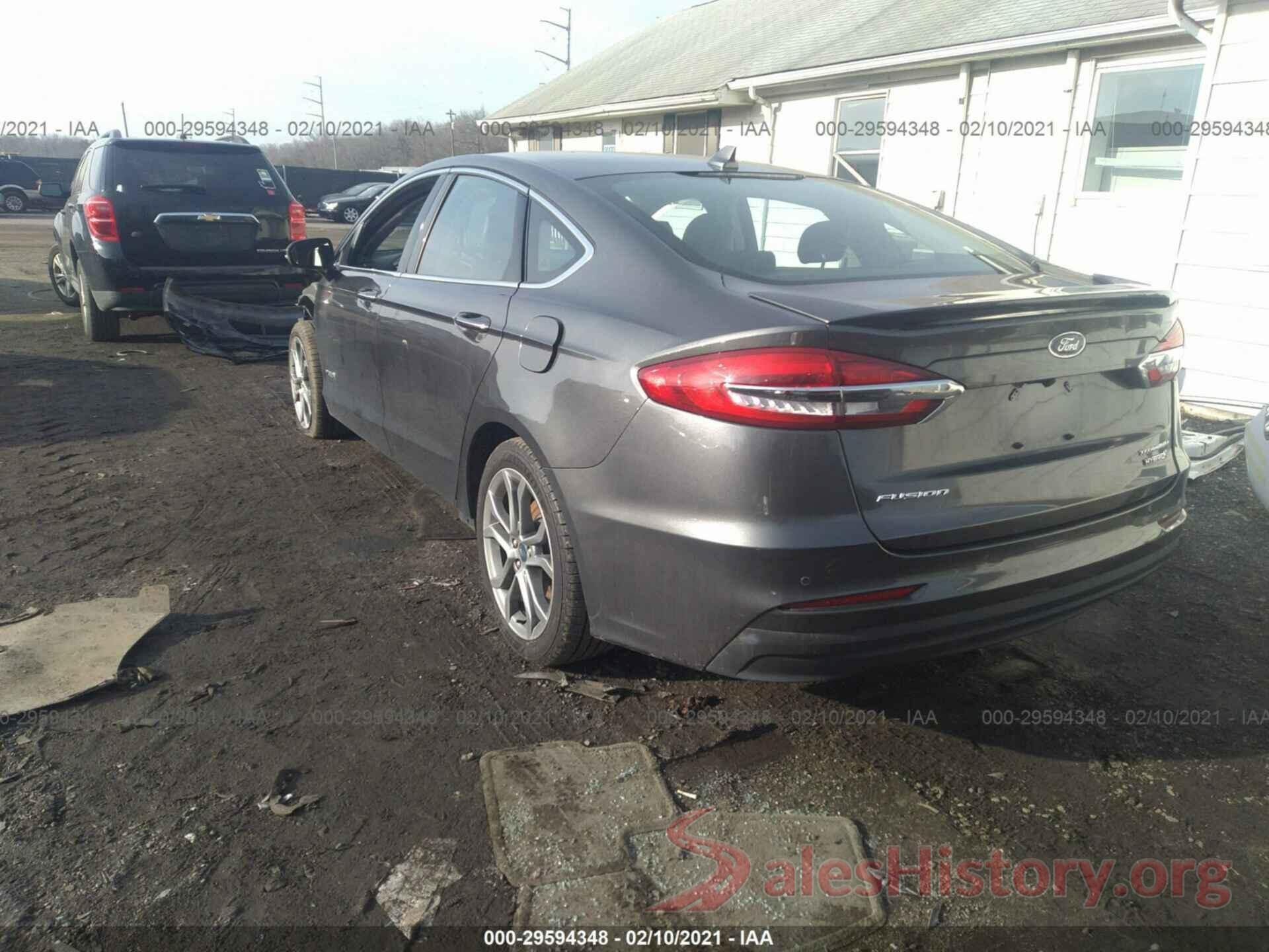 3FA6P0RU5KR243159 2019 FORD FUSION HYBRID