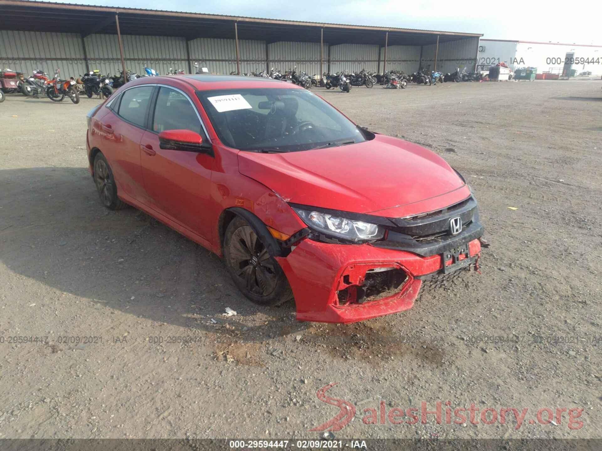 SHHFK7H58HU423451 2017 HONDA CIVIC HATCHBACK