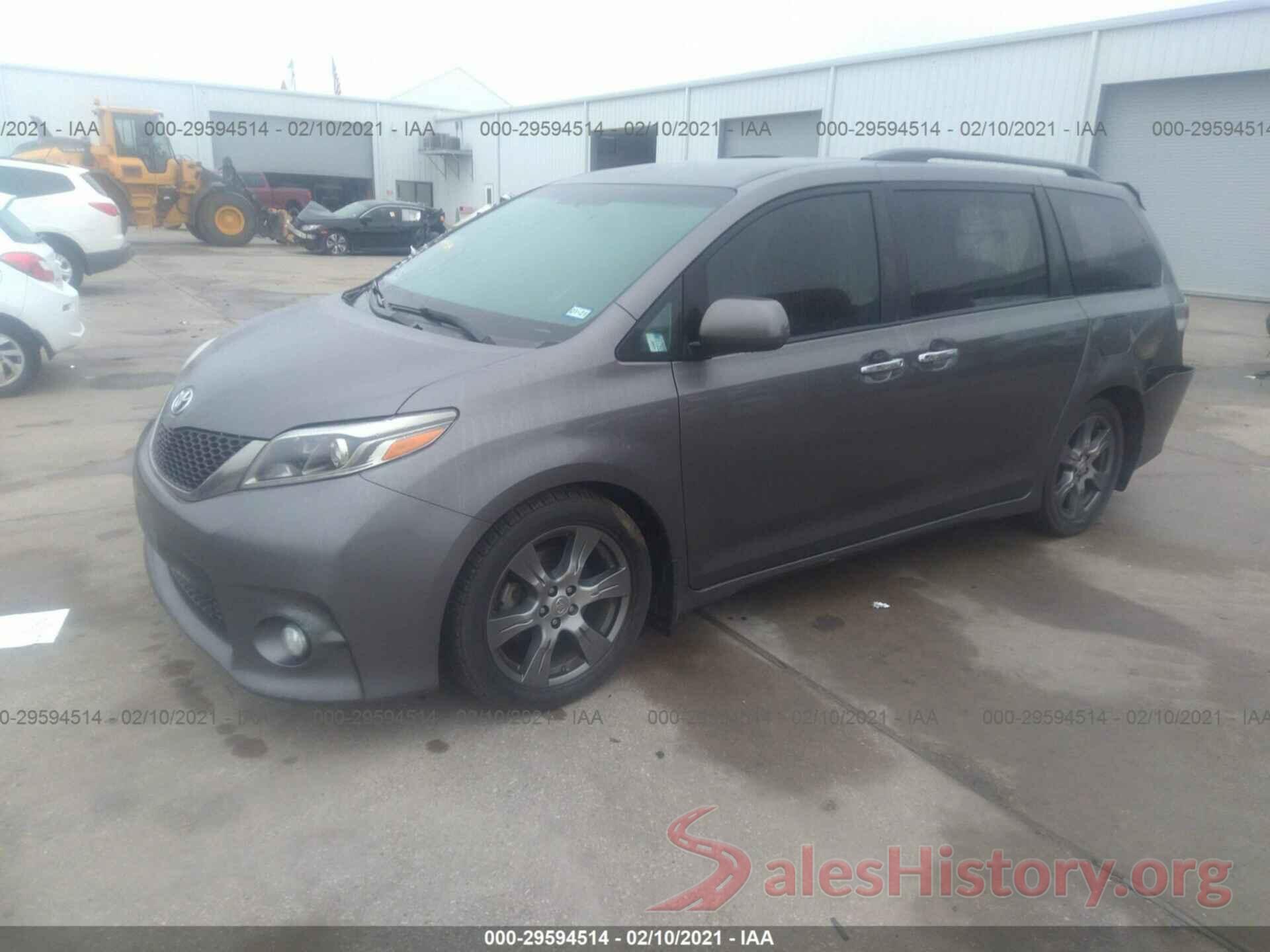 5TDXZ3DC6HS804094 2017 TOYOTA SIENNA