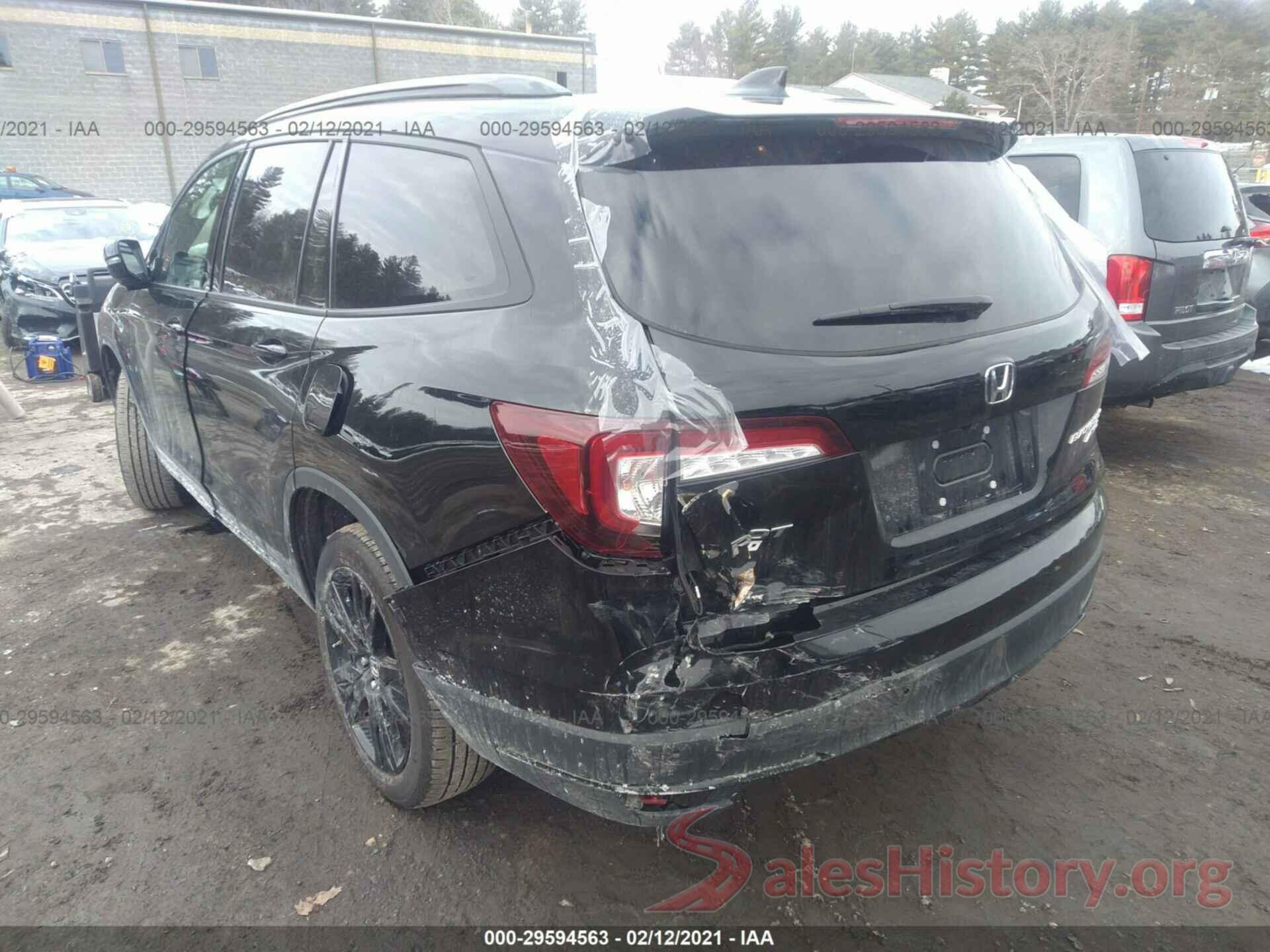 5FNYF6H73LB053559 2020 HONDA PILOT