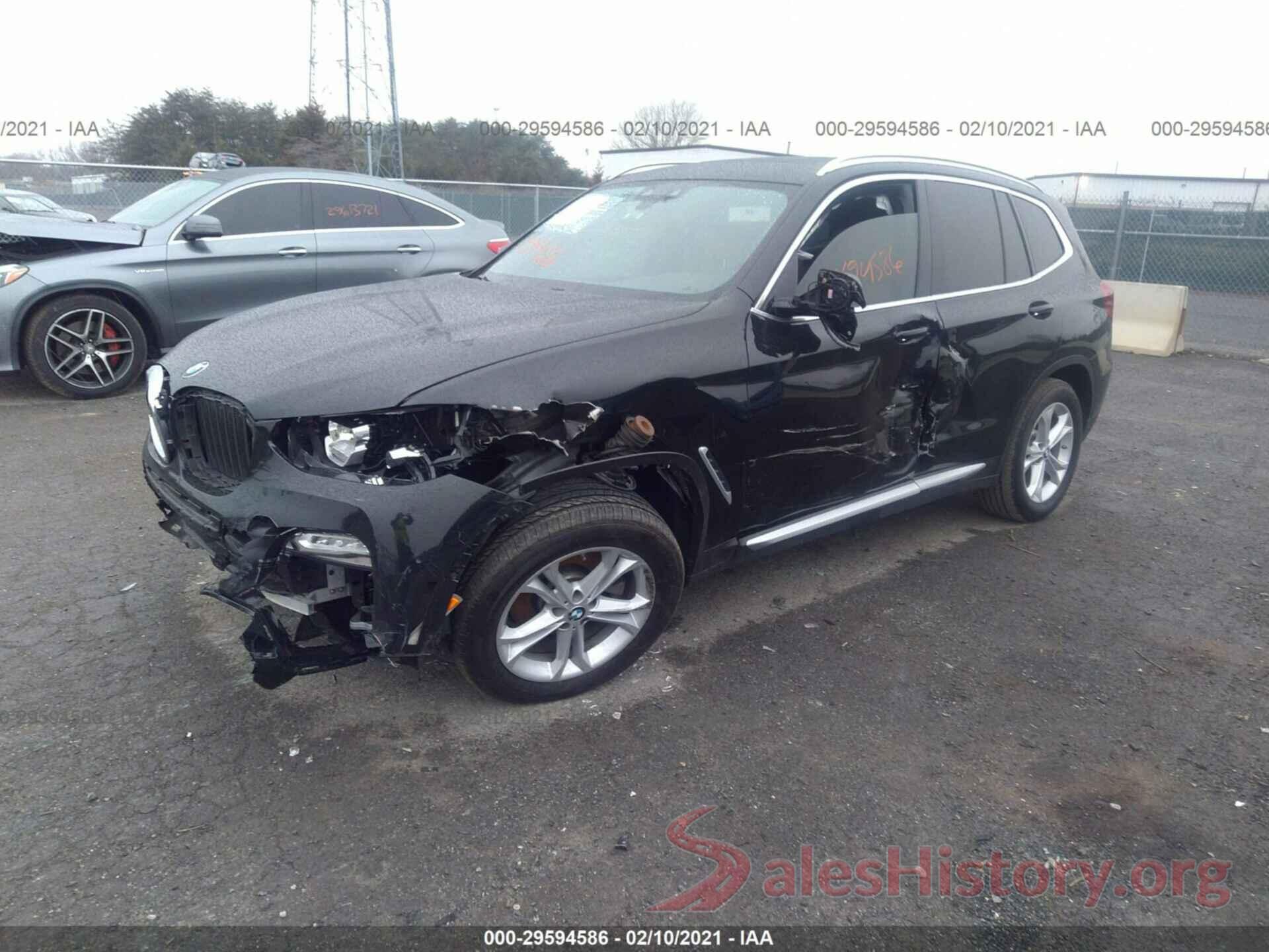 5UXTR7C56KLF23898 2019 BMW X3