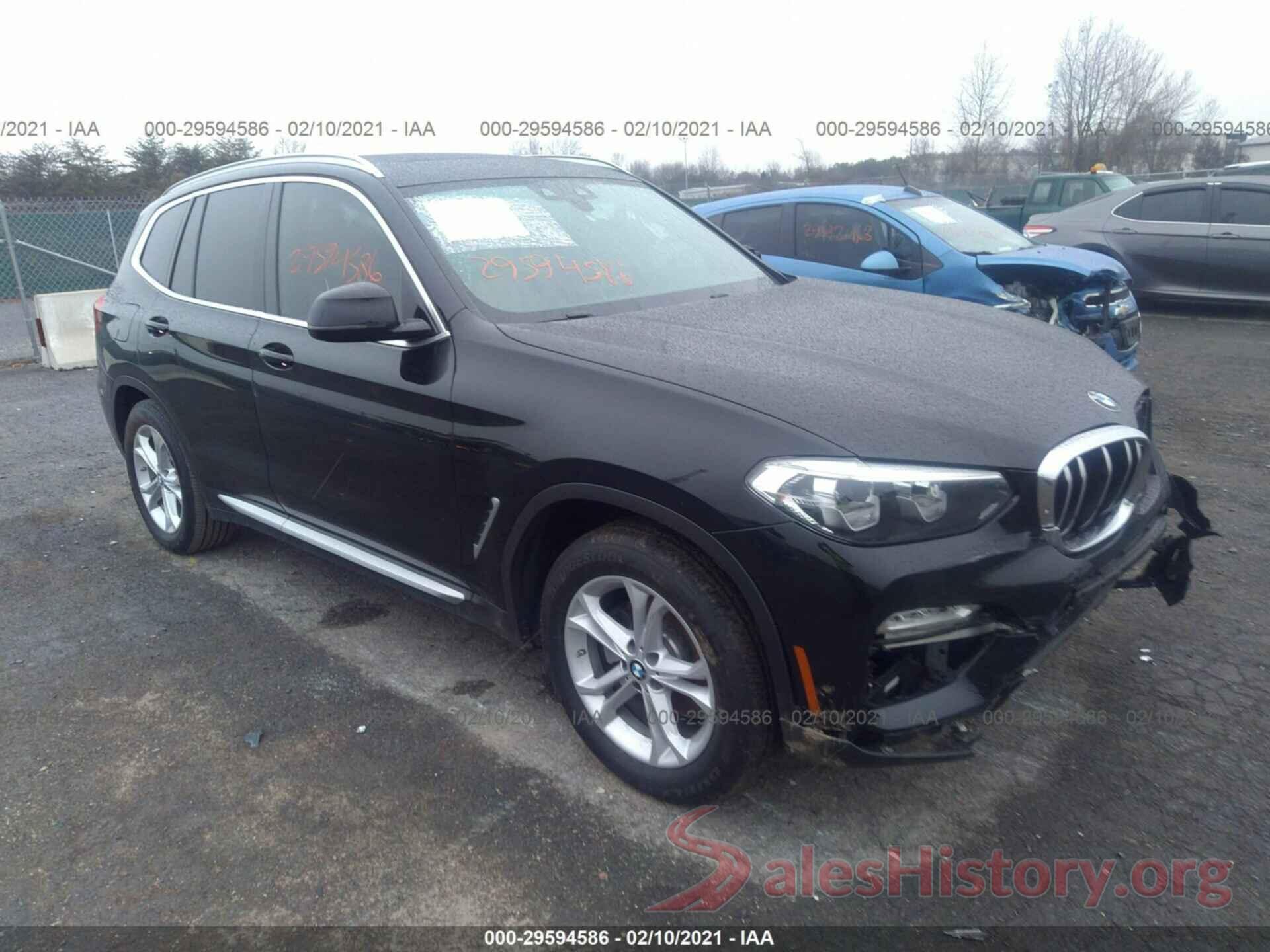 5UXTR7C56KLF23898 2019 BMW X3