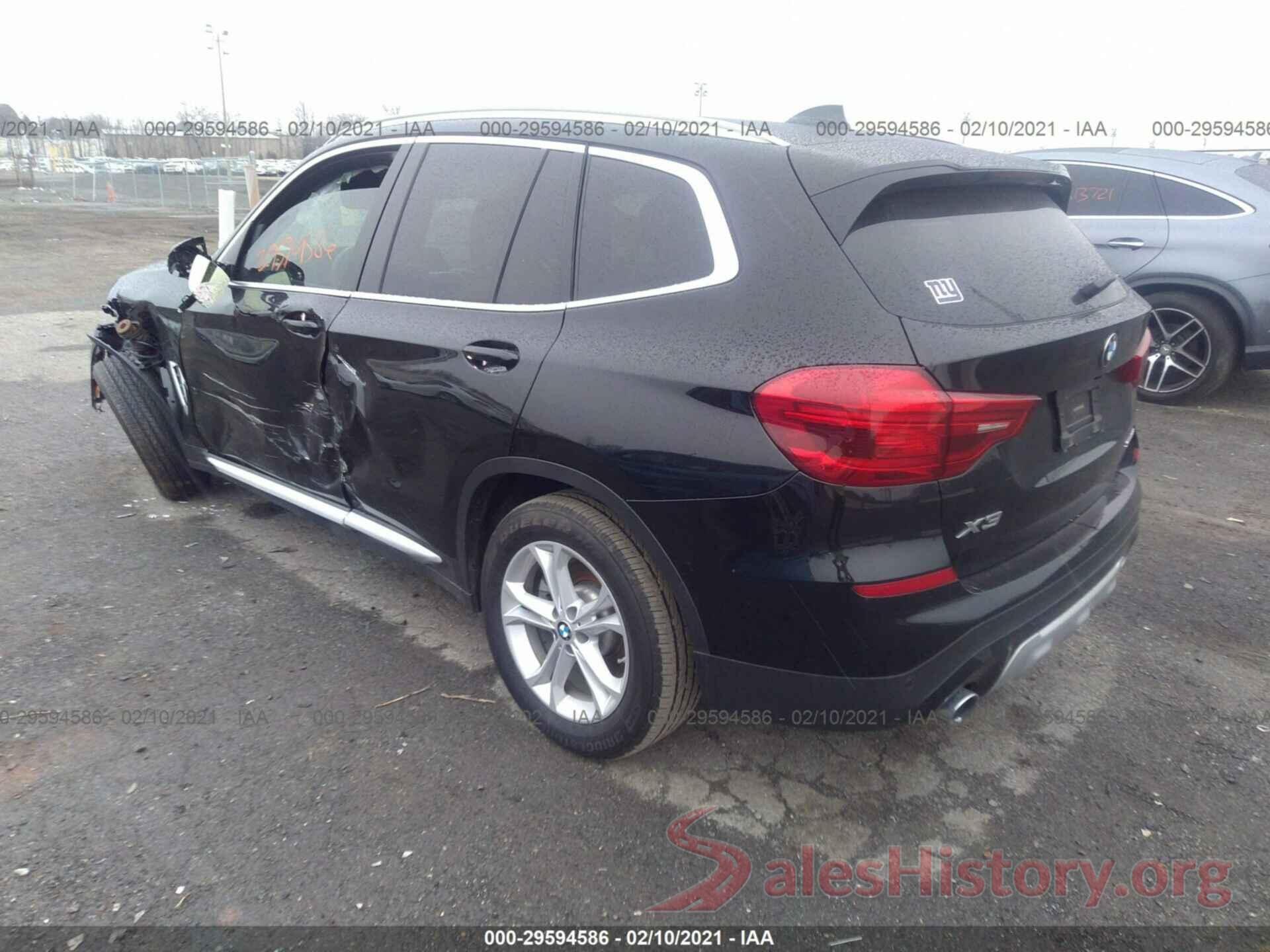 5UXTR7C56KLF23898 2019 BMW X3