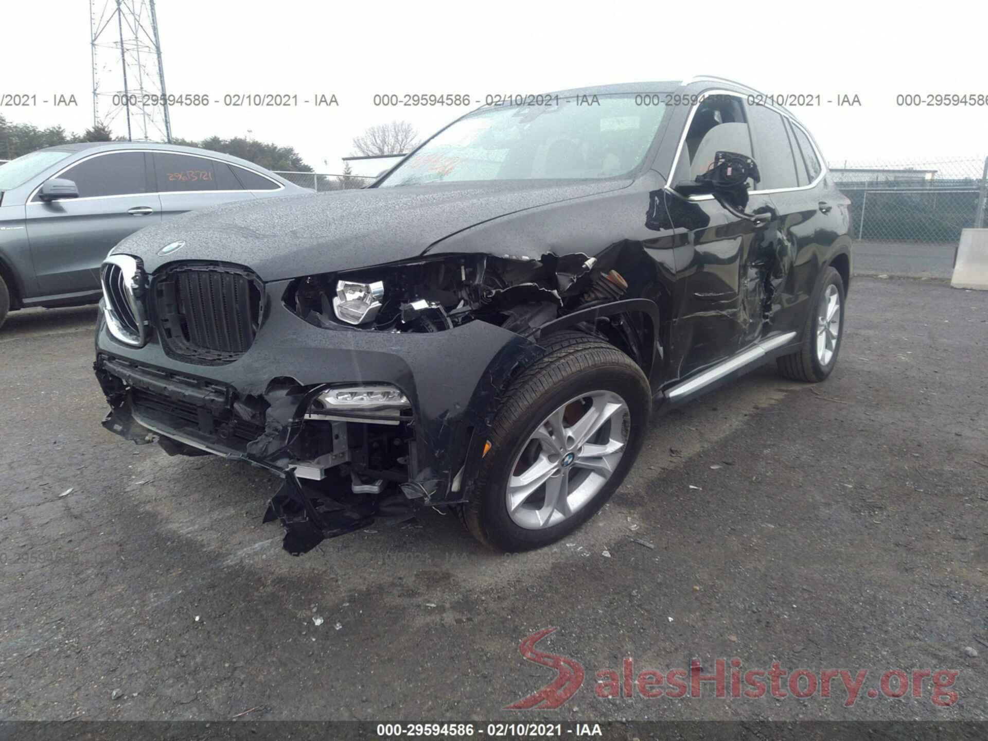 5UXTR7C56KLF23898 2019 BMW X3