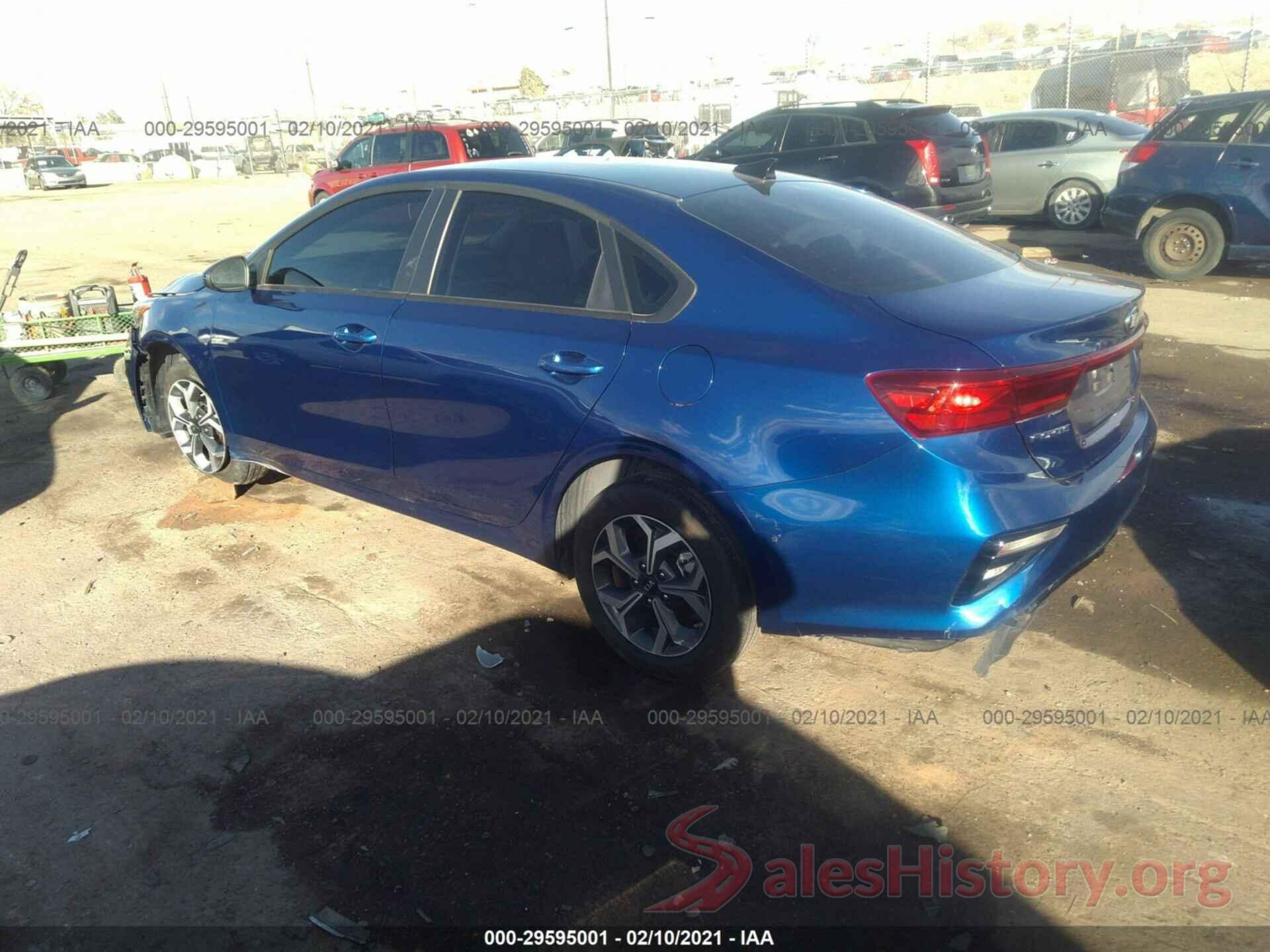 3KPF24AD2LE187637 2020 KIA FORTE