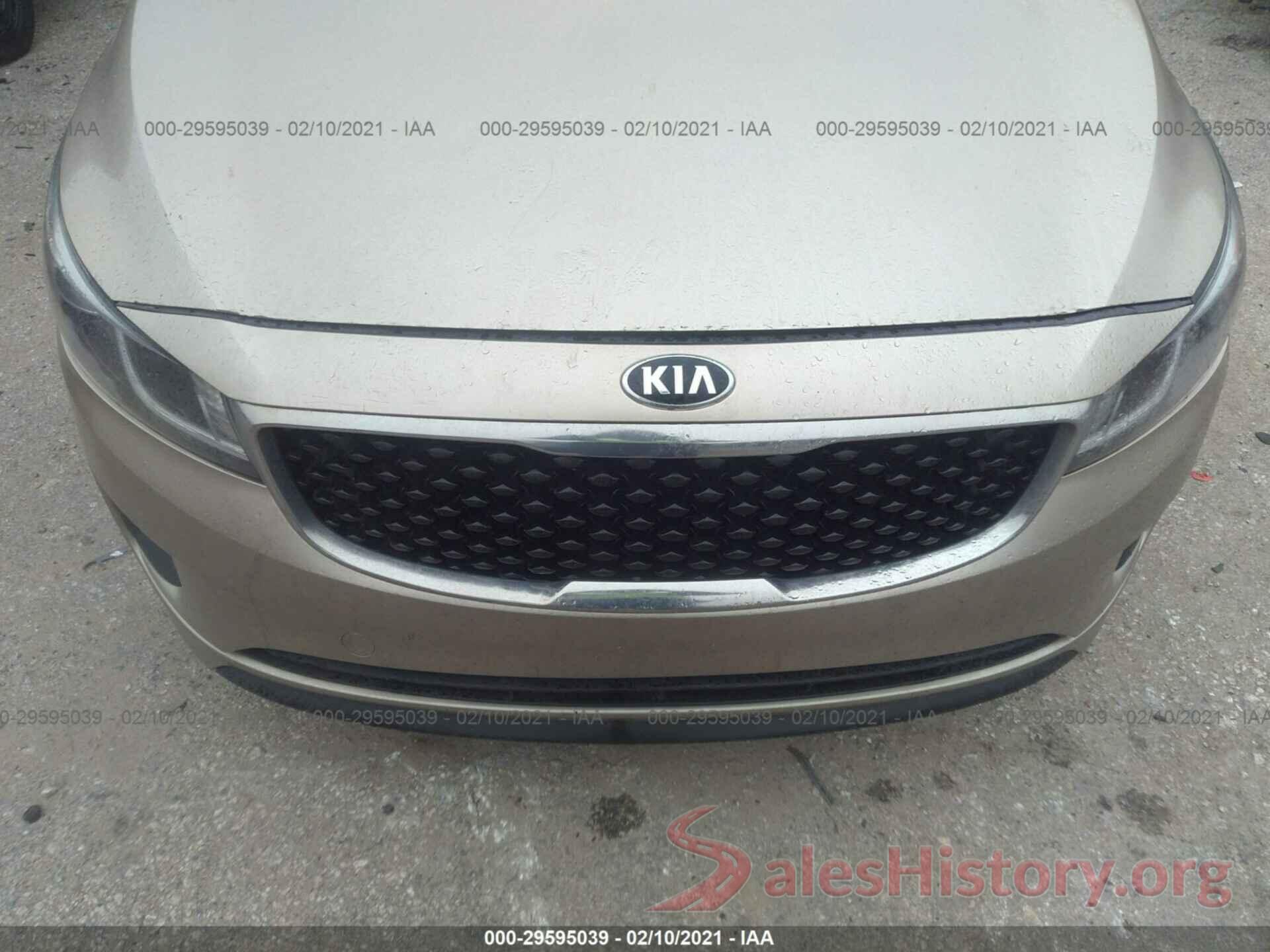 KNDMB5C11H6241717 2017 KIA SEDONA