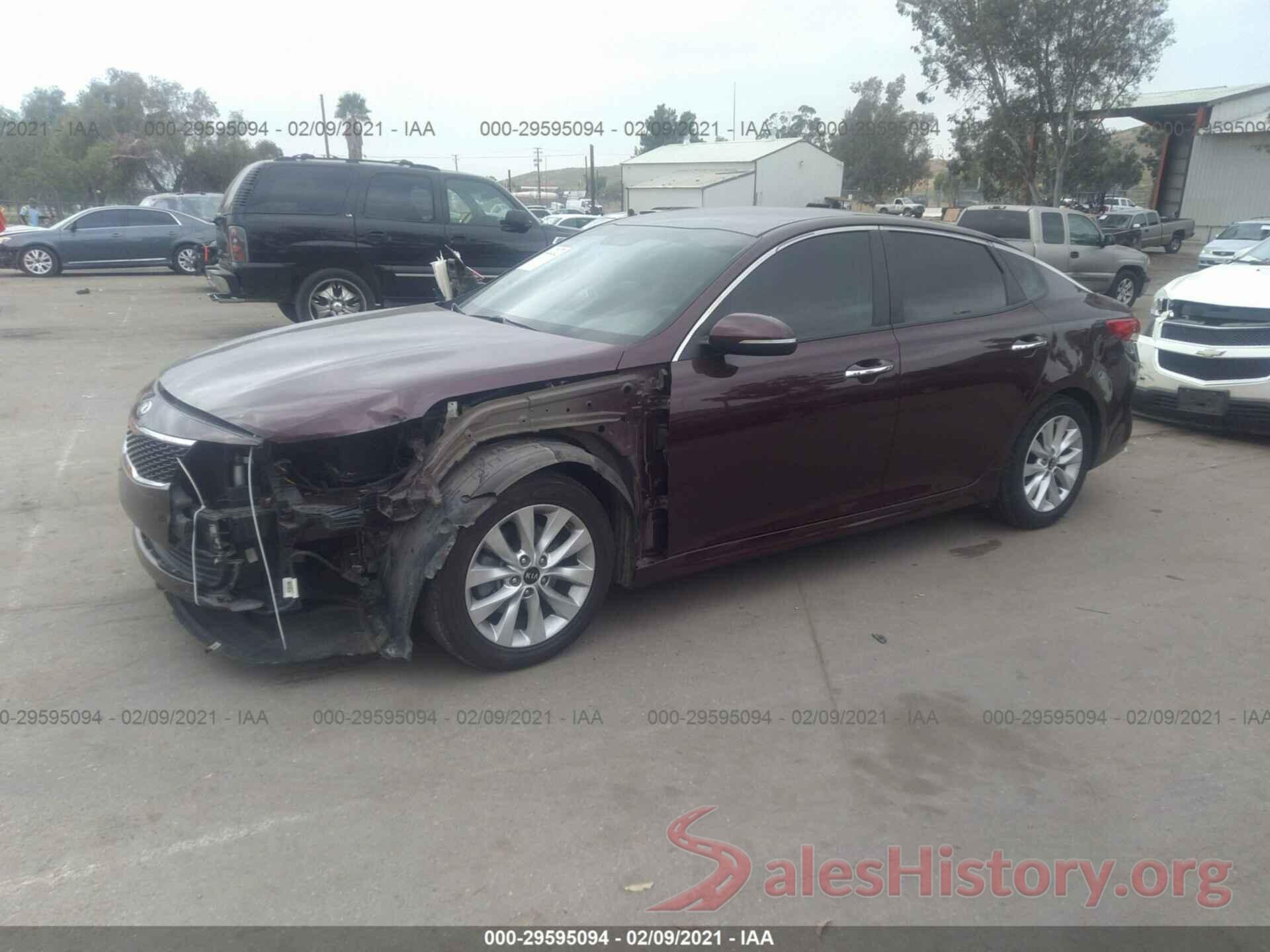 5XXGT4L38GG059583 2016 KIA OPTIMA