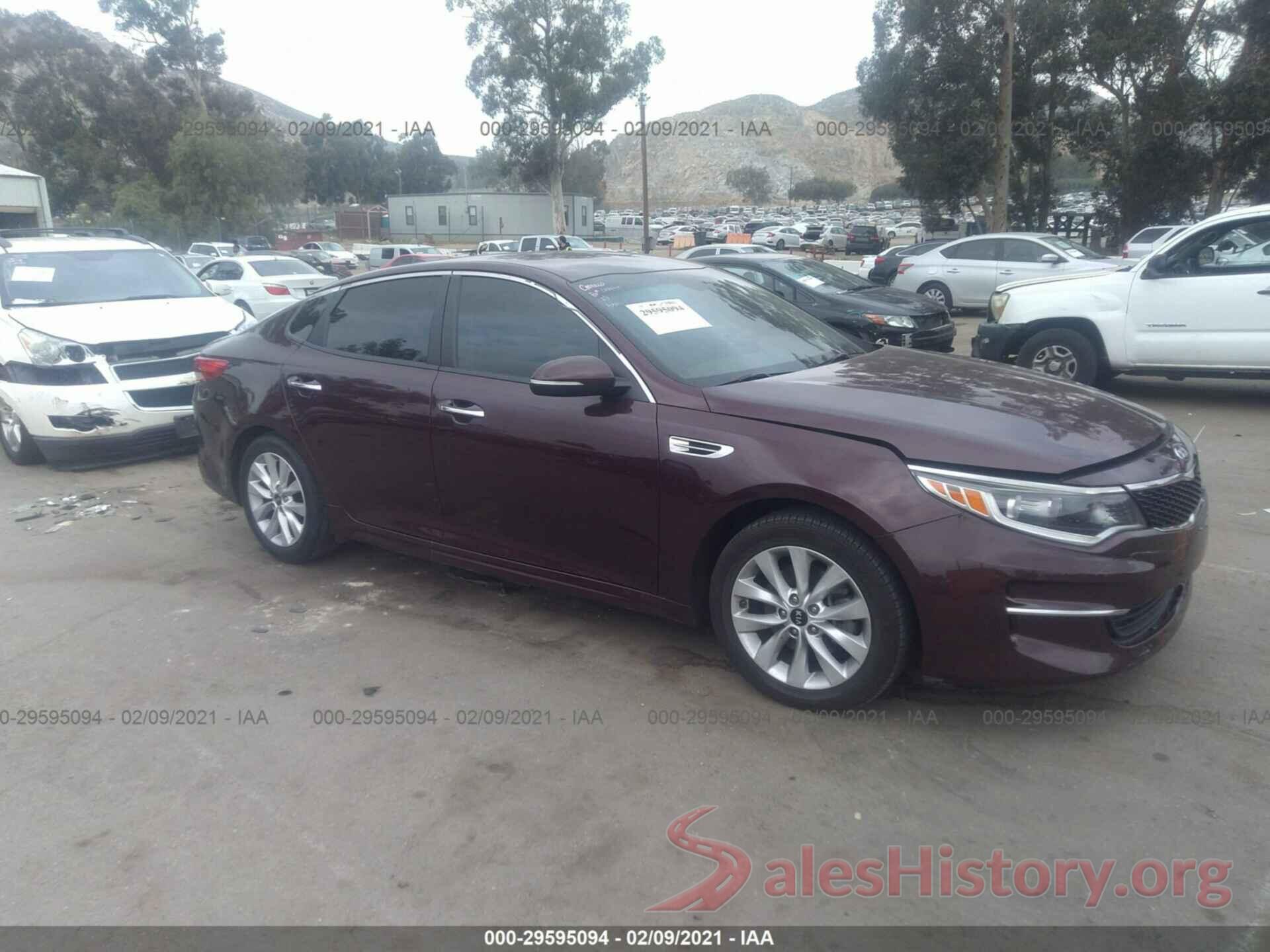 5XXGT4L38GG059583 2016 KIA OPTIMA