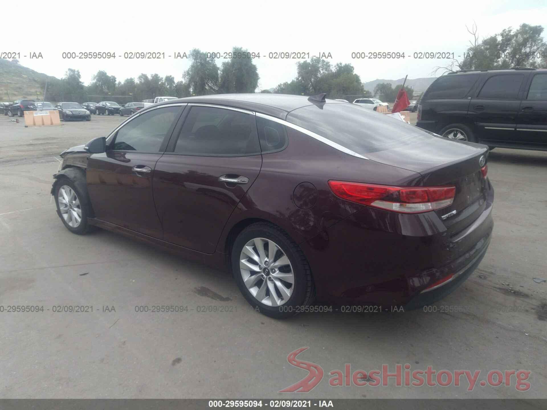 5XXGT4L38GG059583 2016 KIA OPTIMA