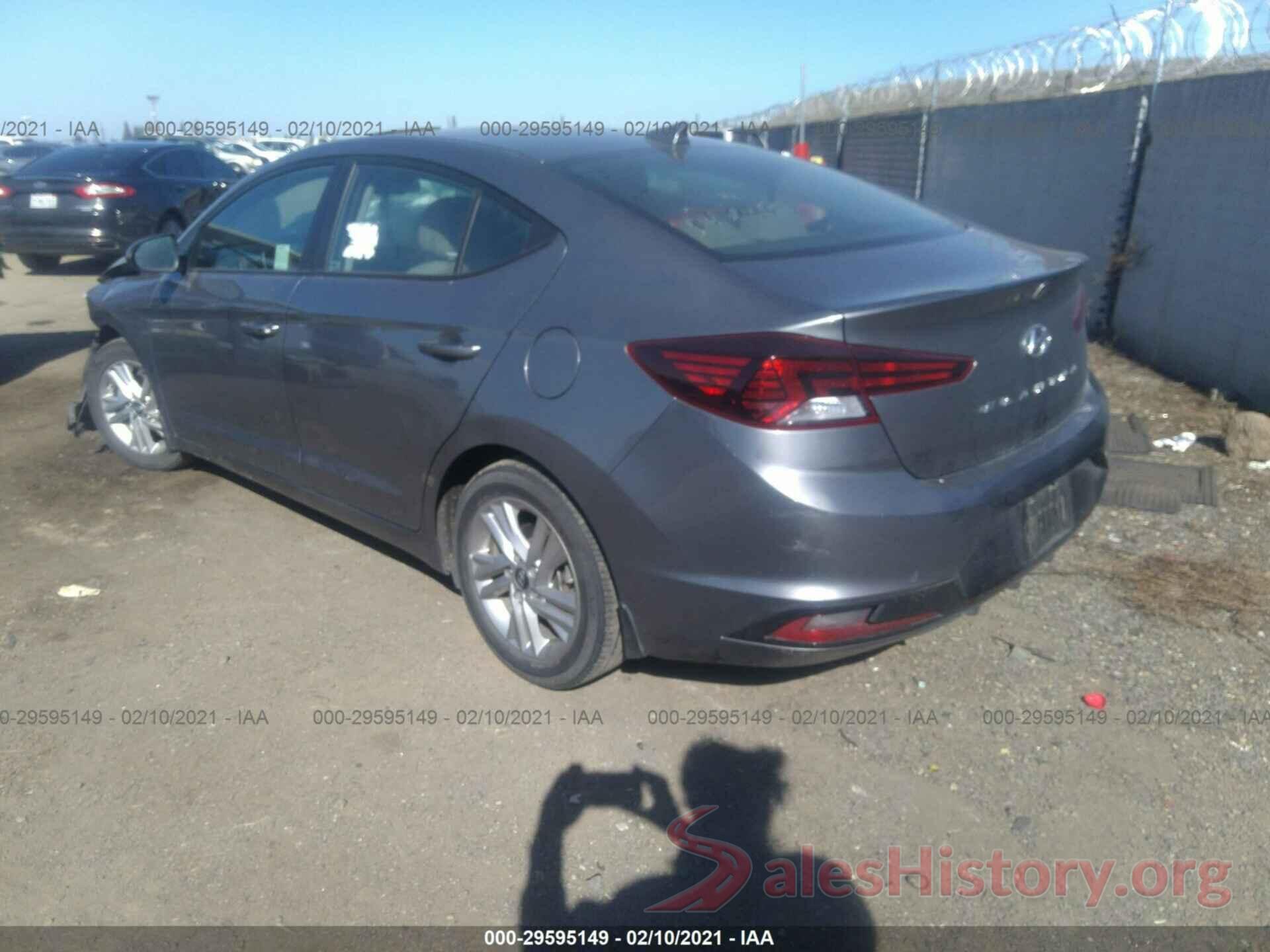 5NPD84LF8KH474205 2019 HYUNDAI ELANTRA