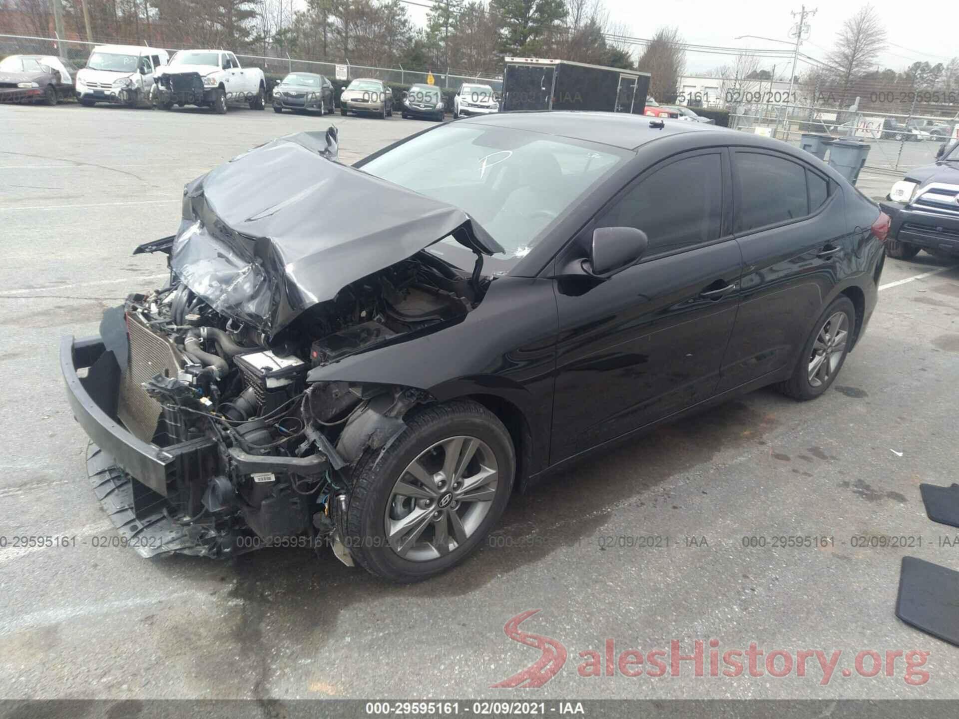 5NPD84LF8JH377259 2018 HYUNDAI ELANTRA