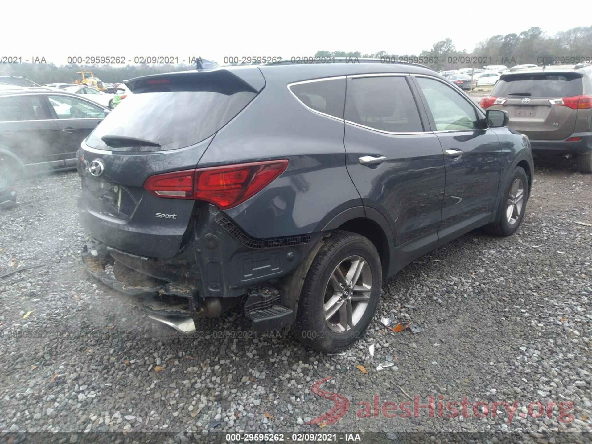 5NMZU3LB7HH008554 2017 HYUNDAI SANTA FE SPORT