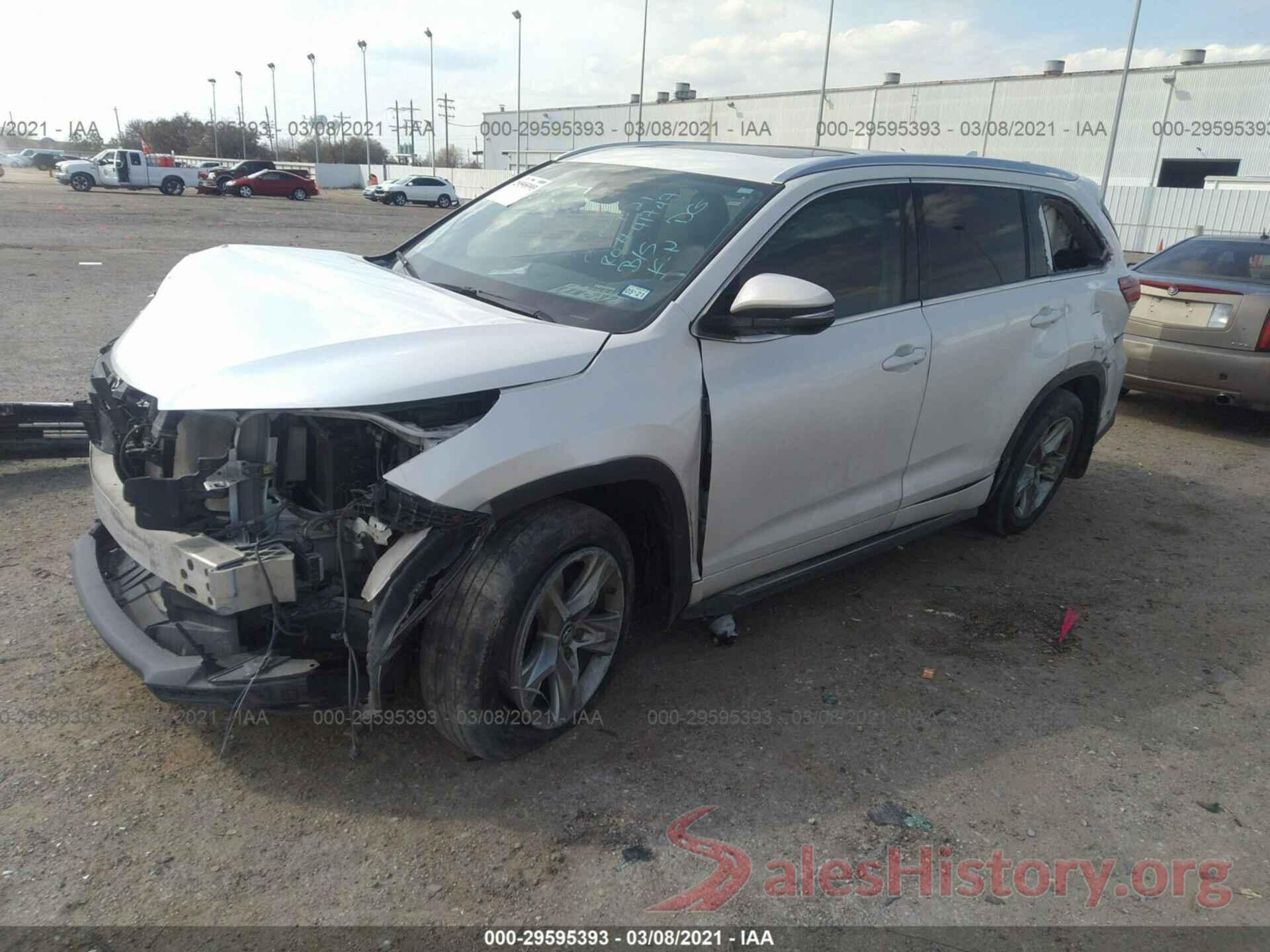 5TDYZRFH0JS254722 2018 TOYOTA HIGHLANDER